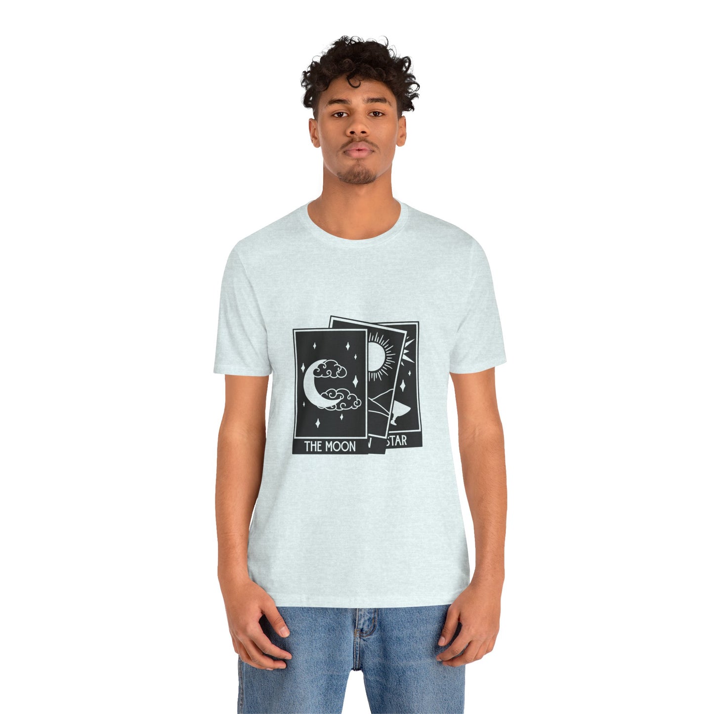 Tarot Stack T-shirt, Astrology Shirt, Mystical Shirt, Boho T-shirt, Moon Stars Sun T-Shirt, Mystic Shirt Gift for Her