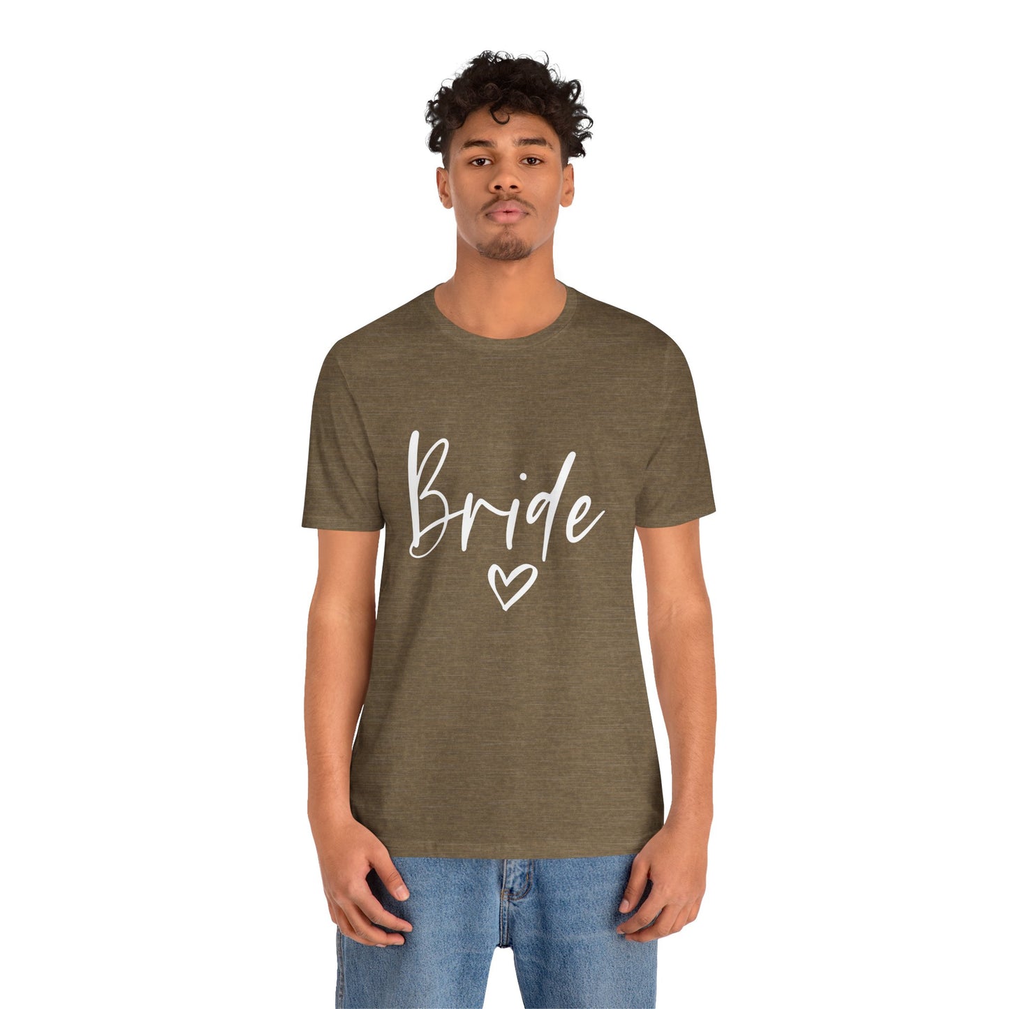 Bride T-shirt, Wedding Shirt, Bride Tee, Bridal Shower, Heart T-shirt, Bachelorette Party Shirt, Hen Night Top, Gift Shirt for Bride
