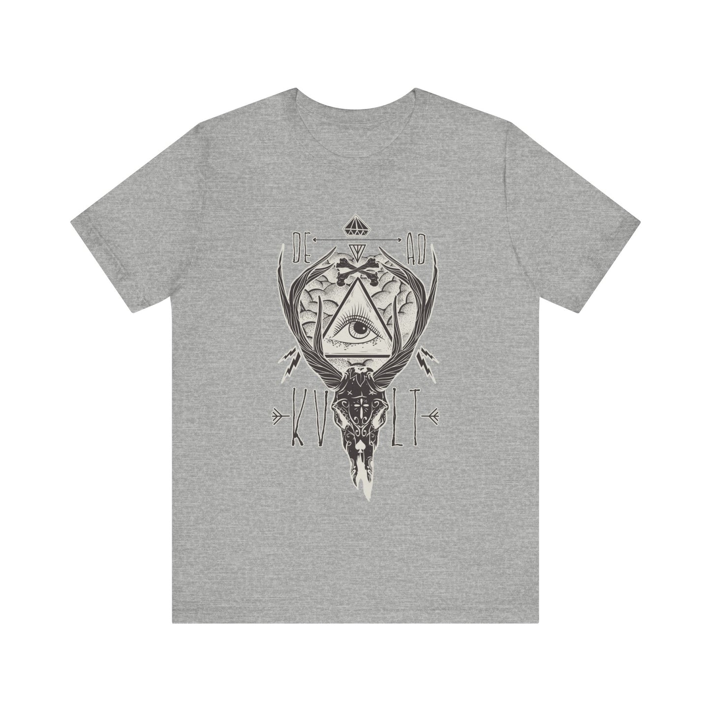 Dead Kvlt T-shirt, Eye T-shirt, Skull Shirt, Heavy Metal Shirt, Motorcycle T-Shirt, Scary Shirt, Horror Shirt, Rockers T-shirt,