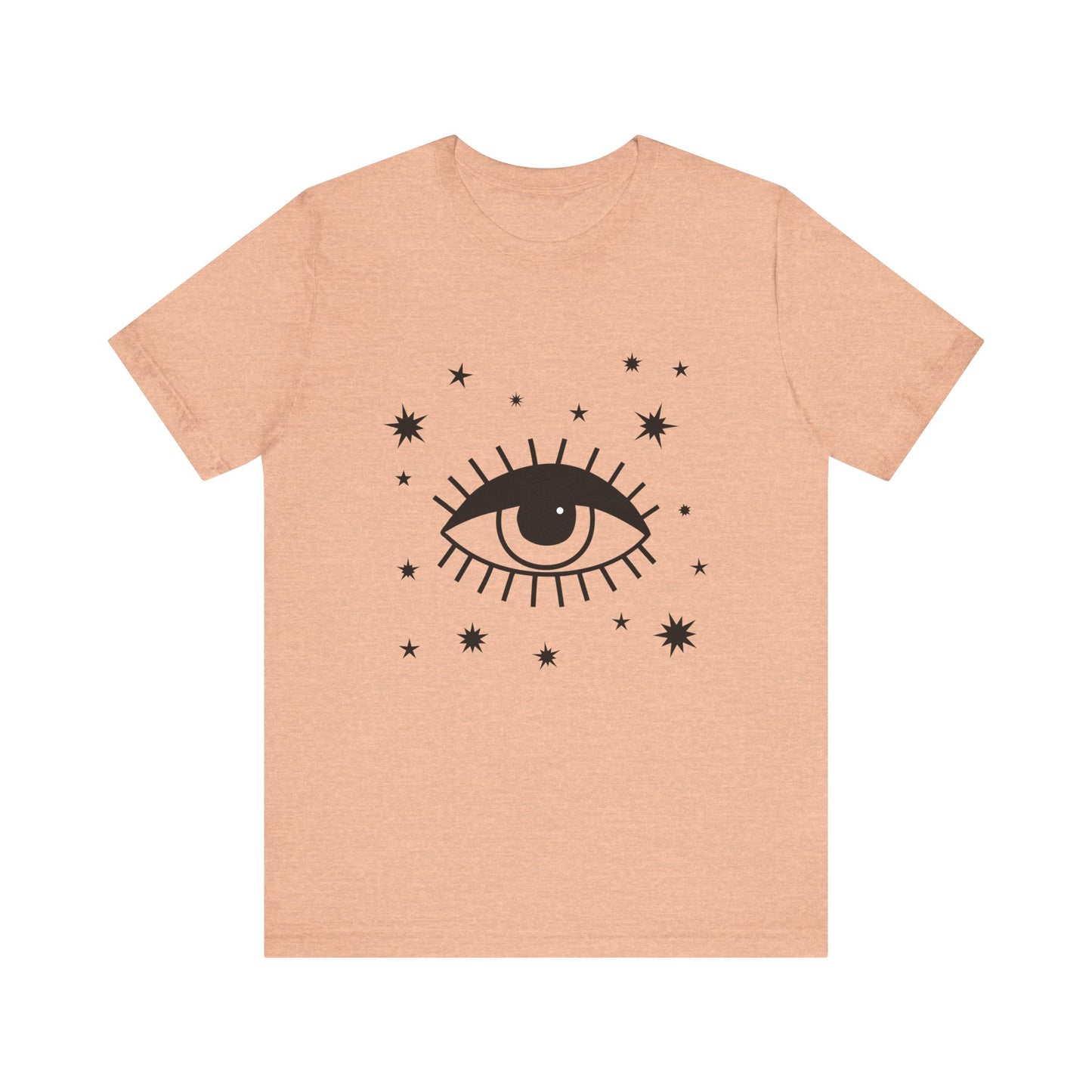 Mystical Shirt, Third Eye T-shirt, Boho T-shirt, Stars T-Shirt, Bohemian T-shirt, Astrologic Shirt, Gift for Her