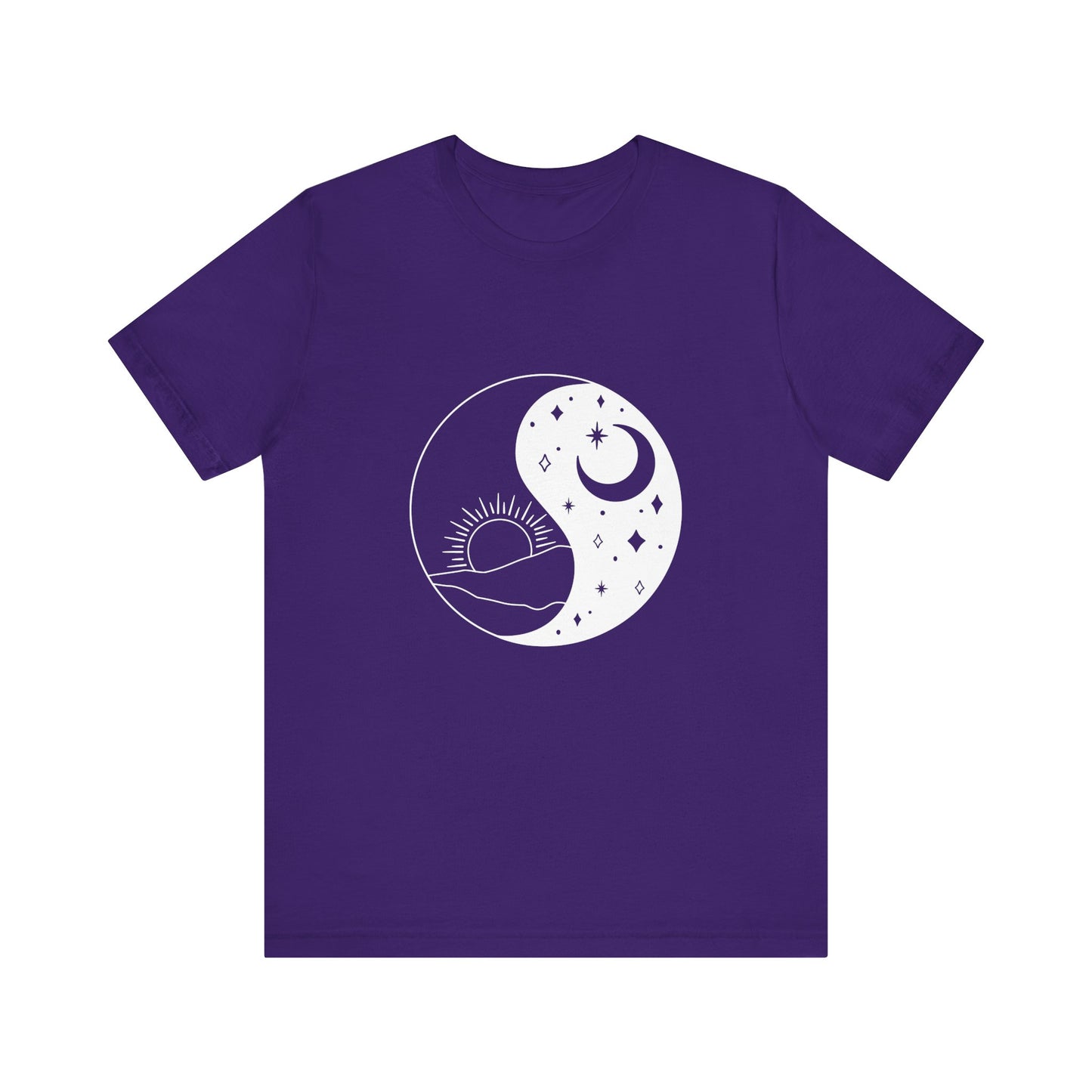 Ying Yang T-shirt, Sun and Moon Shirt, Mystical Shirt, Boho T-shirt, Mystics Shirt, Bohemian T-shirt, Gift Shirt for Her