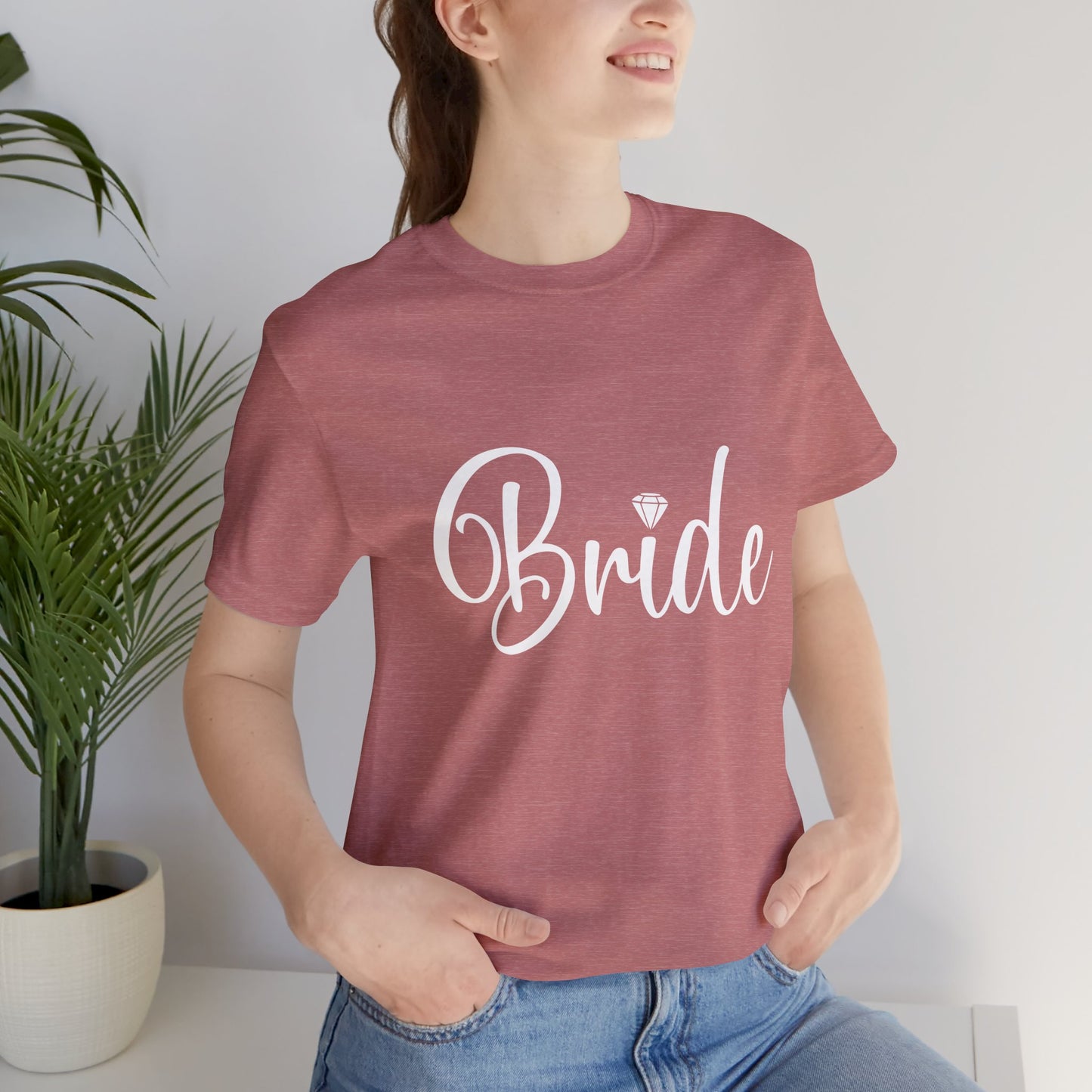 Bride T-shirt, Wedding Shirt, Bride Tee, Bridal Shower, Diamond T-shirt, Gift Shirt for Bride, Bachelorette Party Shirt, Hen Night Top