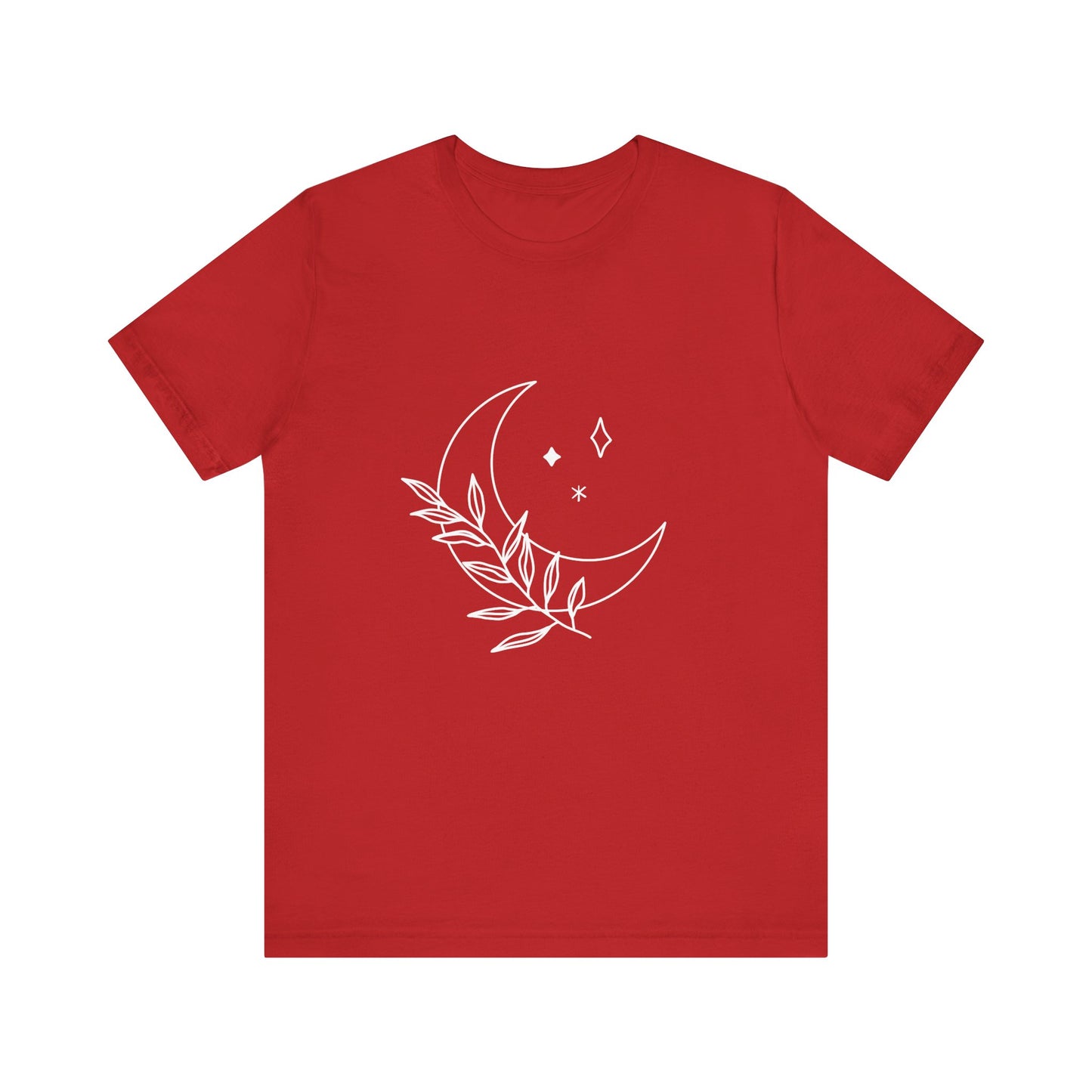 Moon Branch T-shirt, Mystical Shirt, Mystic Tee, Boho T-shirt, Bohemian T-shirt, Moon and Stars T-Shirt, Gift for Her