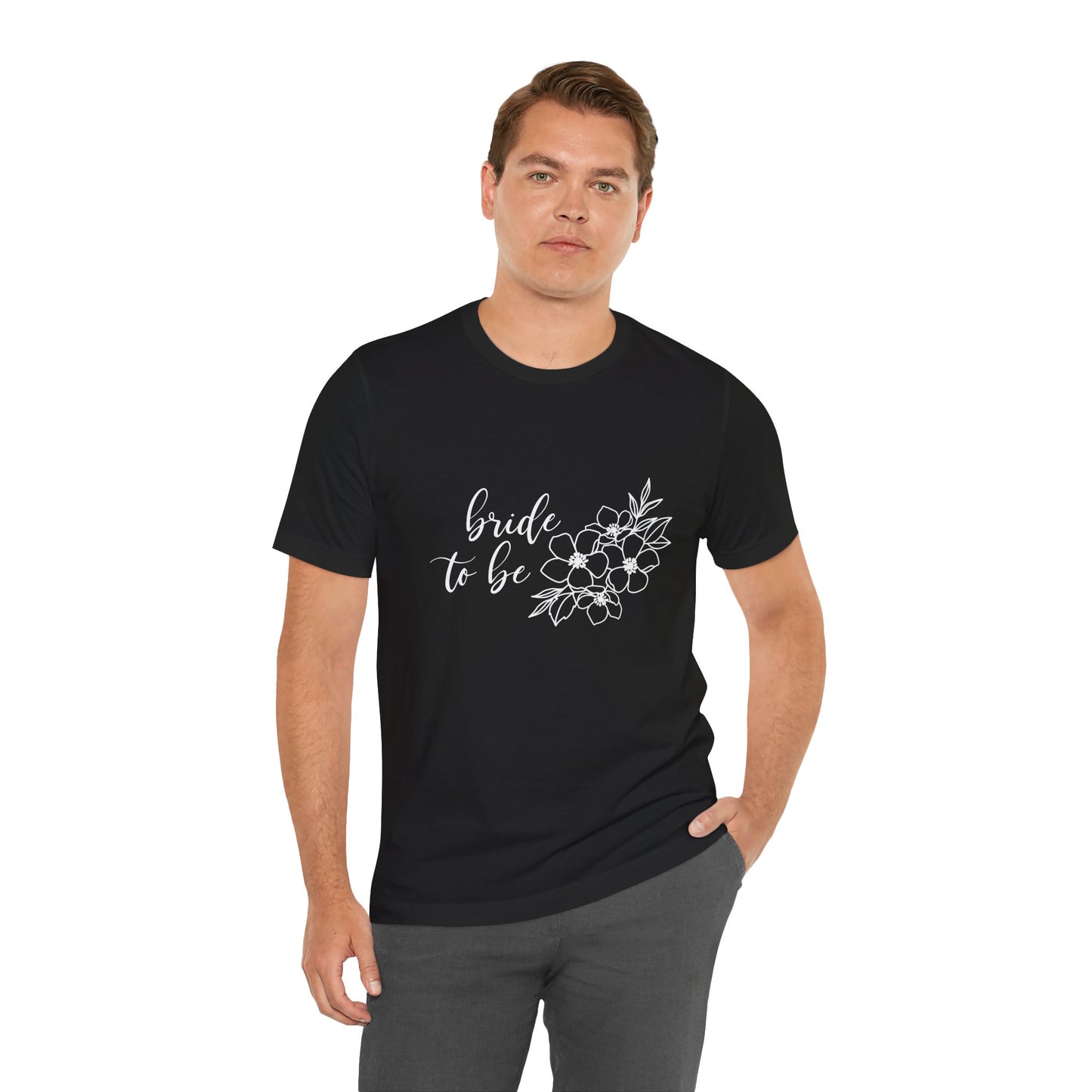 Bride to Be T-shirt, Wedding Shirt, Floral Shirt, Bride Tee, Bachelorette Shirt, Gift Shirt for Bride, Bridal Shower Shirt