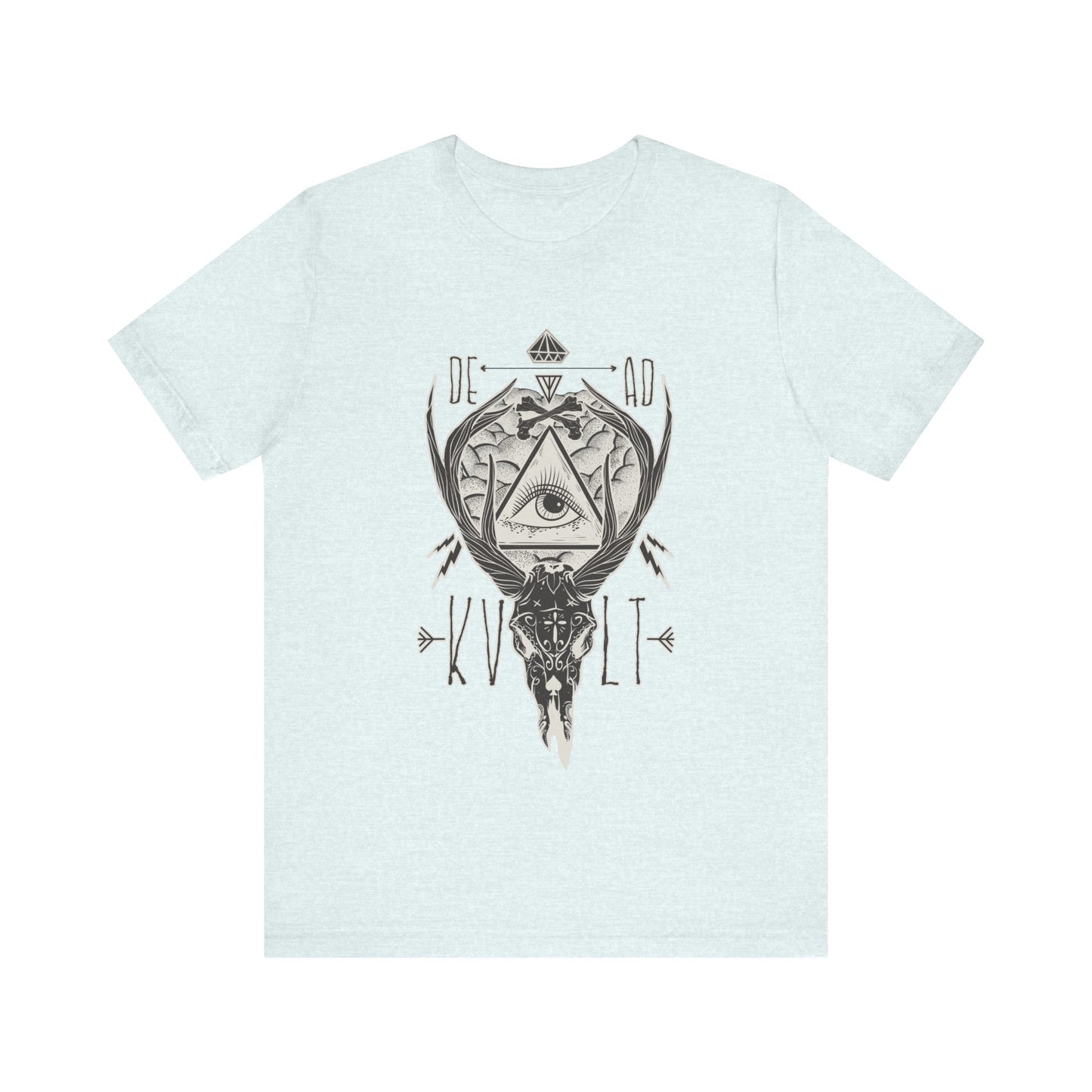 Dead Kvlt T-shirt, Eye T-shirt, Skull Shirt, Heavy Metal Shirt, Motorcycle T-Shirt, Scary Shirt, Horror Shirt, Rockers T-shirt,