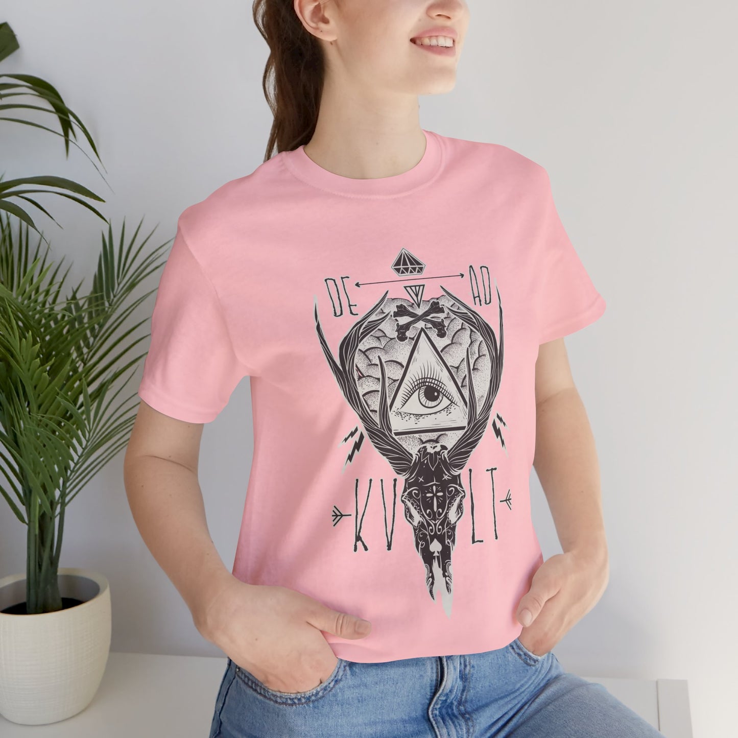 Dead Kvlt T-shirt, Eye T-shirt, Skull Shirt, Heavy Metal Shirt, Motorcycle T-Shirt, Scary Shirt, Horror Shirt, Rockers T-shirt,