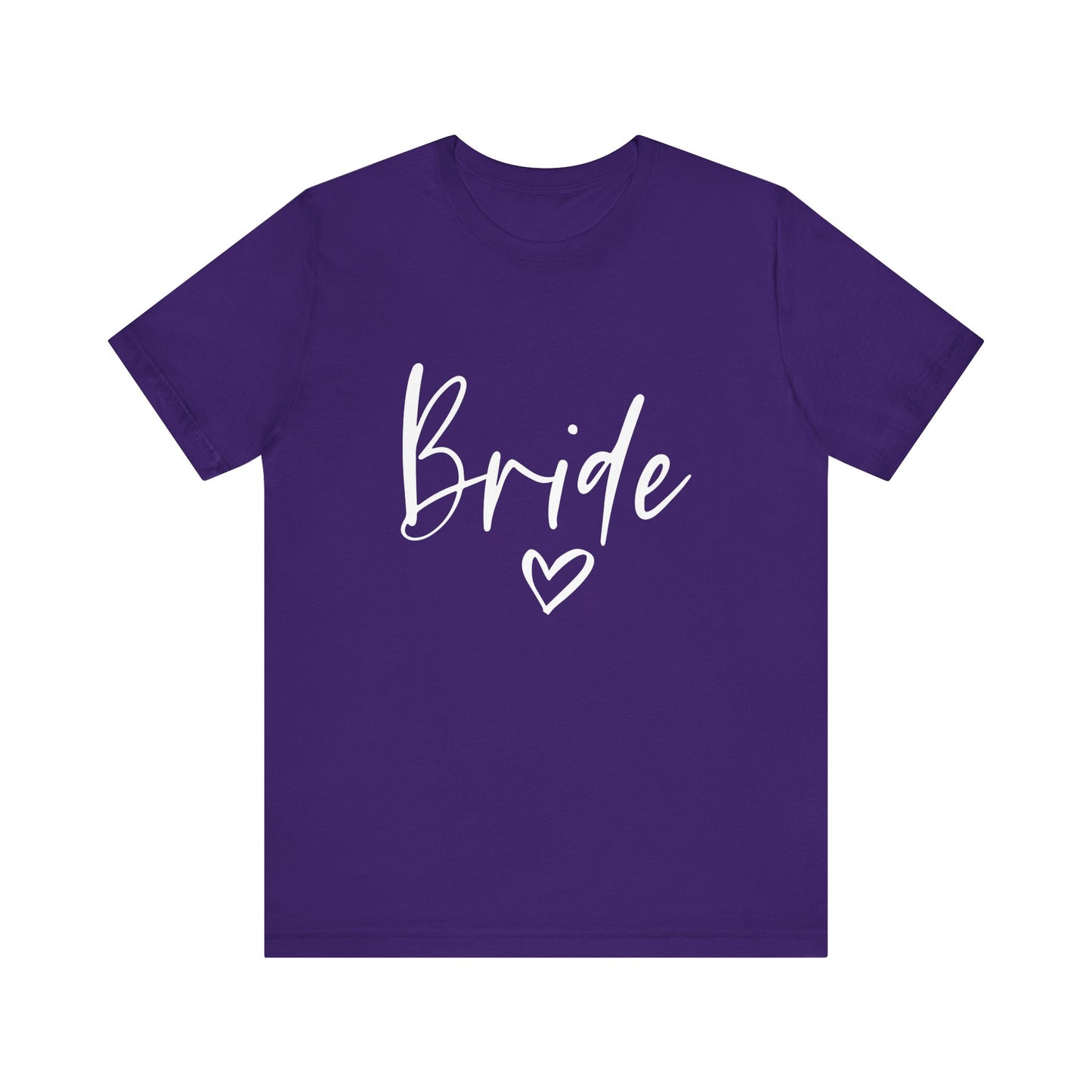 Bride T-shirt, Wedding Shirt, Bride Tee, Bridal Shower, Heart T-shirt, Bachelorette Party Shirt, Hen Night Top, Gift Shirt for Bride