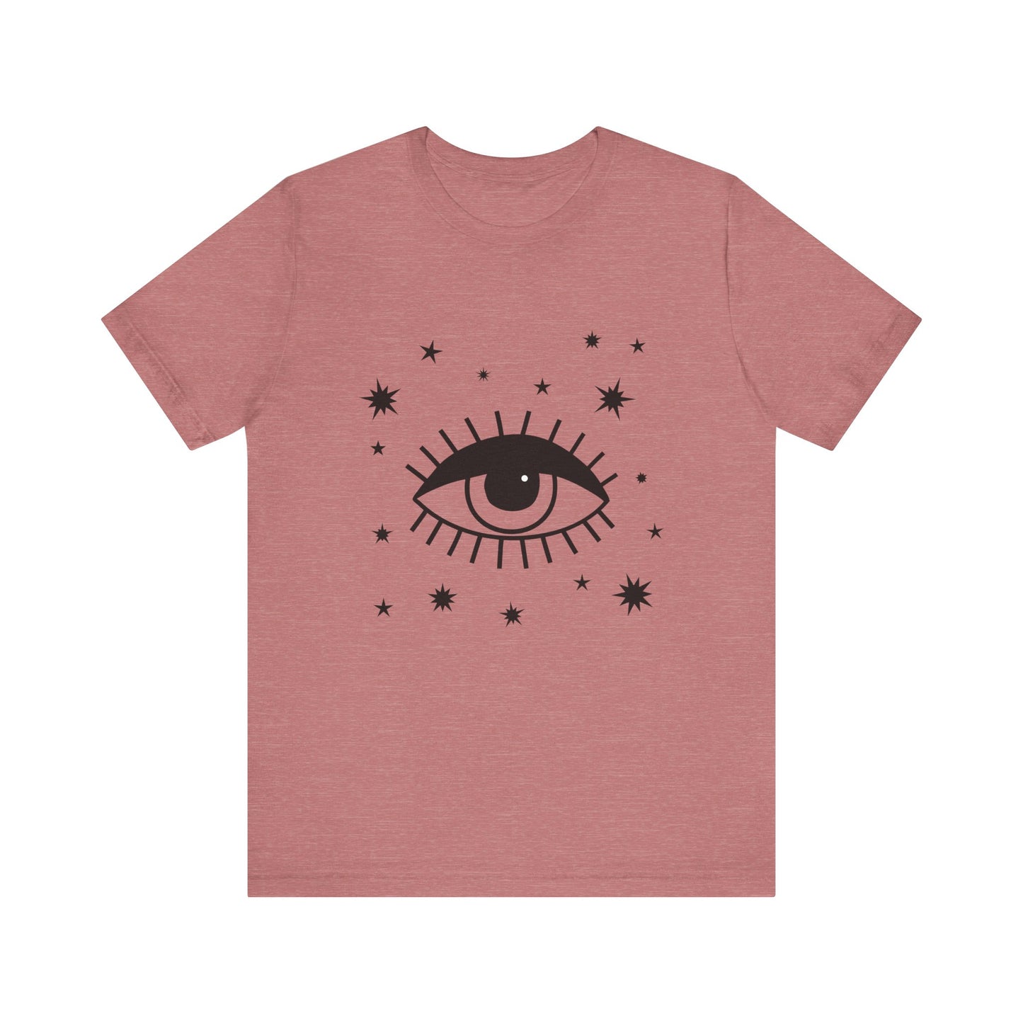 Mystical Shirt, Third Eye T-shirt, Boho T-shirt, Stars T-Shirt, Bohemian T-shirt, Astrologic Shirt, Gift for Her