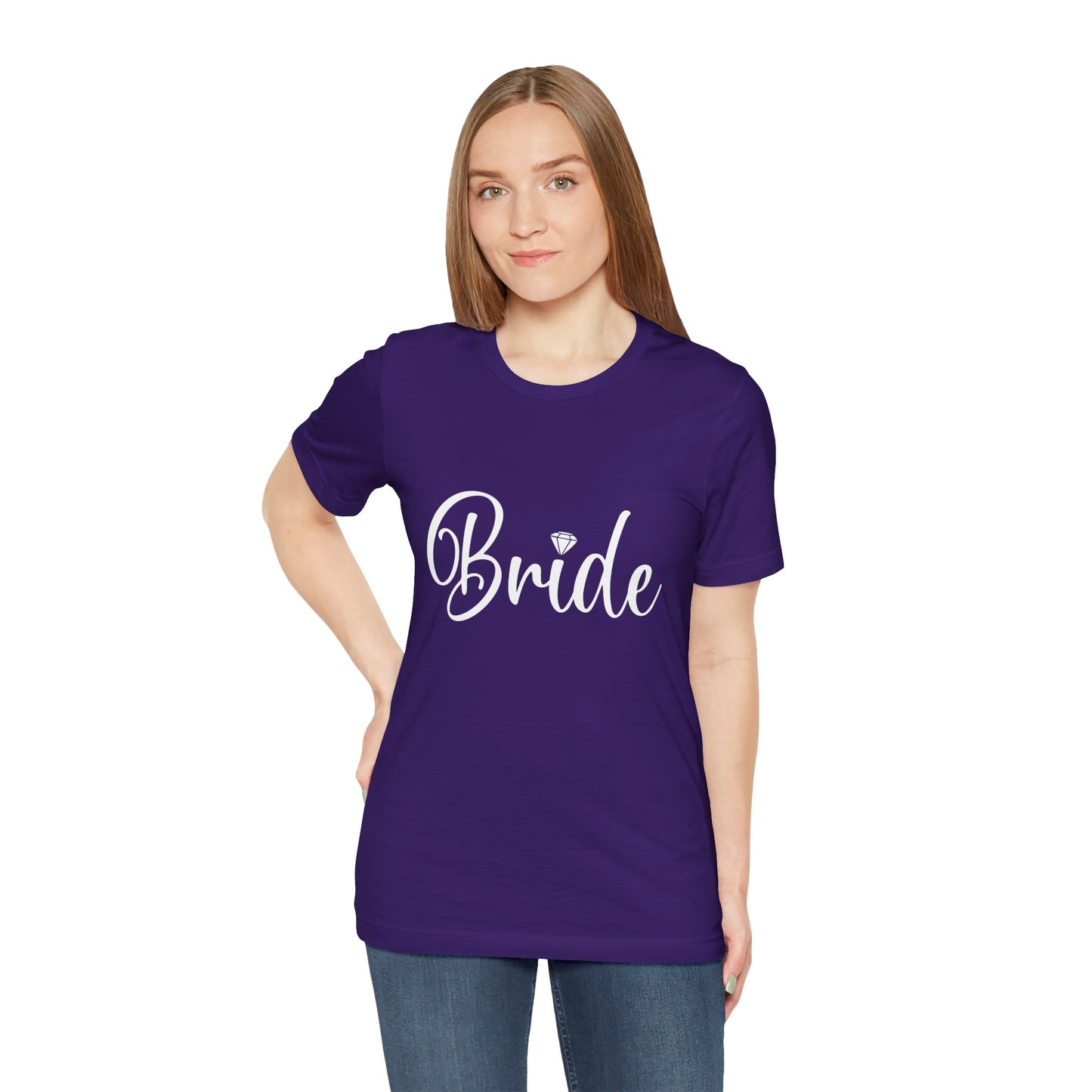 Bride T-shirt, Wedding Shirt, Bride Tee, Bridal Shower, Diamond T-shirt, Gift Shirt for Bride, Bachelorette Party Shirt, Hen Night Top