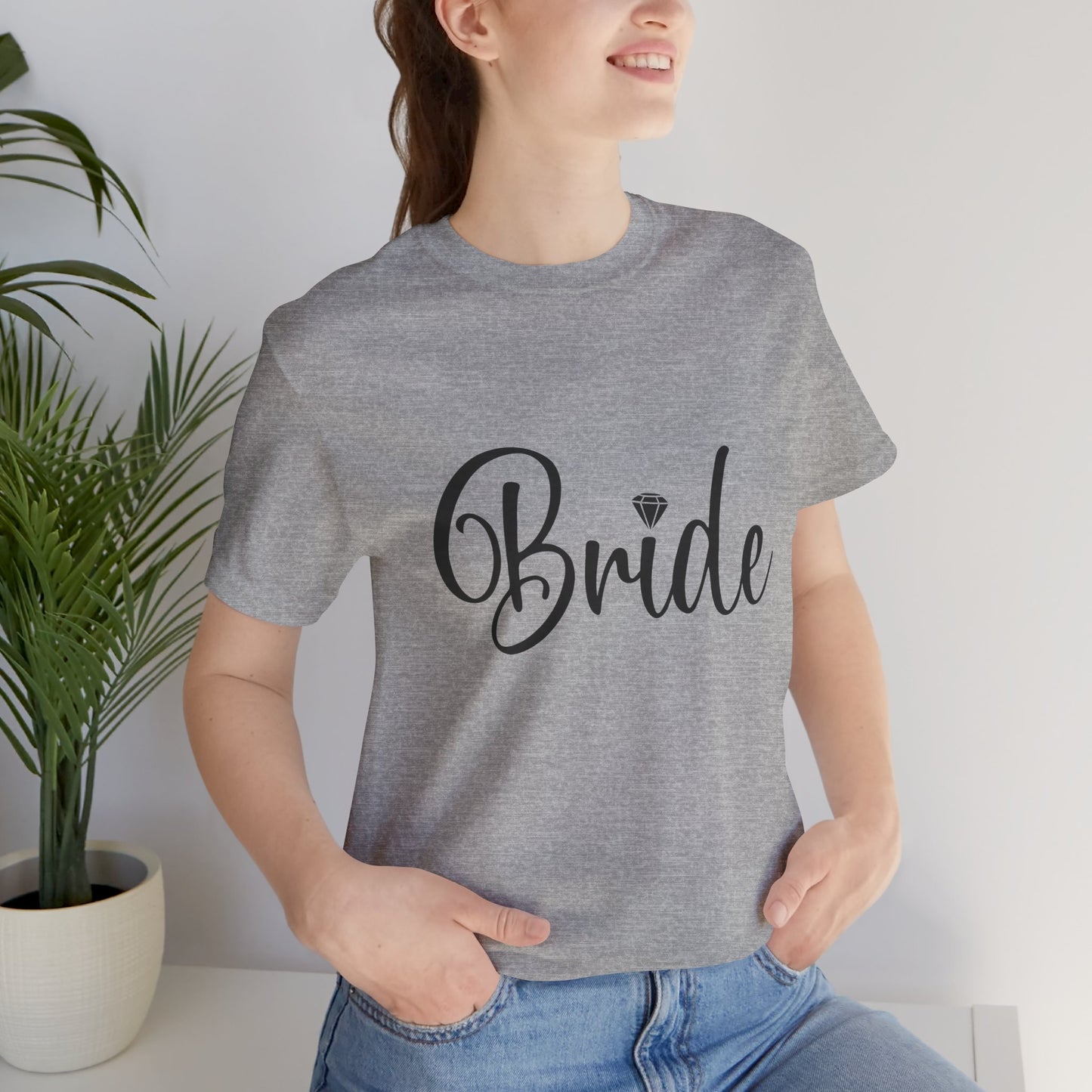 Bride T-shirt, Wedding Shirt, Bride Tee, Bridal Shower, Diamond T-shirt, Gift Shirt for Bride, Bachelorette Party Shirt, Hen Night Top