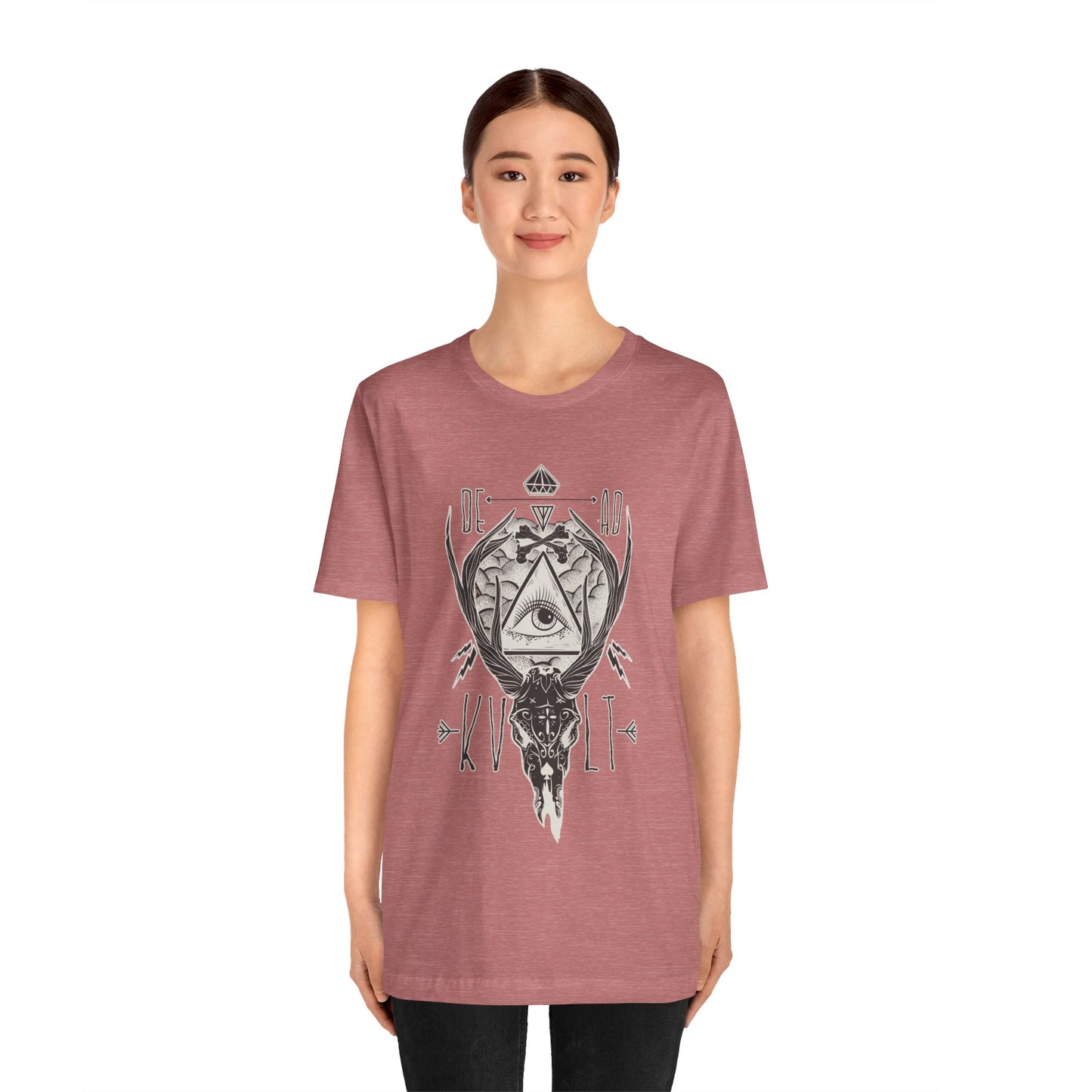 Dead Kvlt T-shirt, Eye T-shirt, Skull Shirt, Heavy Metal Shirt, Motorcycle T-Shirt, Scary Shirt, Horror Shirt, Rockers T-shirt,