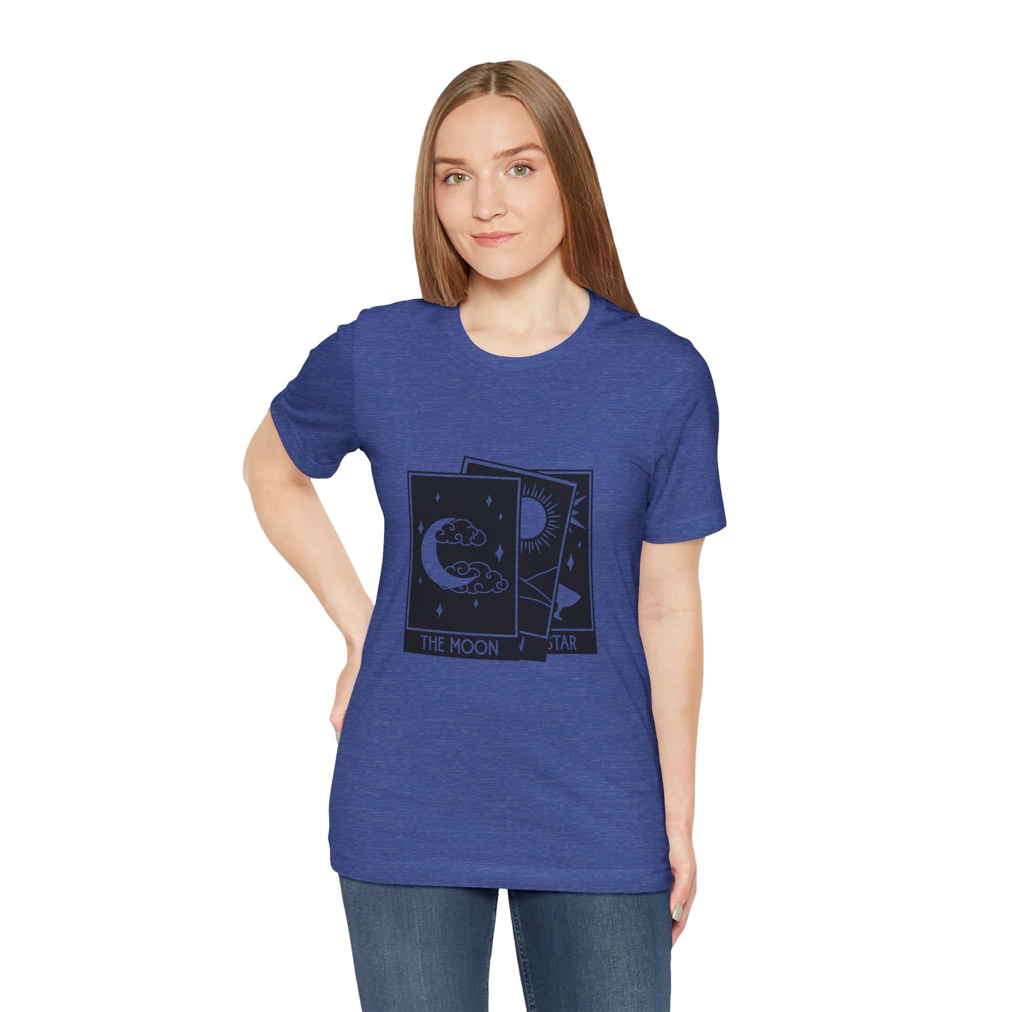 Tarot Stack T-shirt, Astrology Shirt, Mystical Shirt, Boho T-shirt, Moon Stars Sun T-Shirt, Mystic Shirt Gift for Her