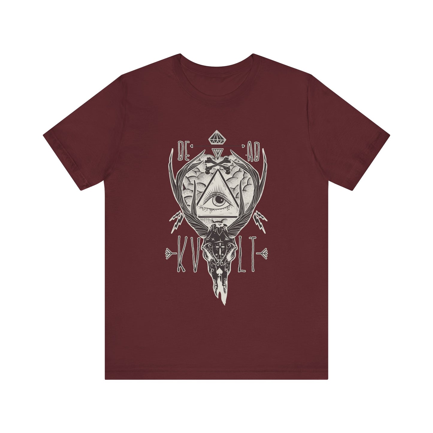 Dead Kvlt T-shirt, Eye T-shirt, Skull Shirt, Heavy Metal Shirt, Motorcycle T-Shirt, Scary Shirt, Horror Shirt, Rockers T-shirt,
