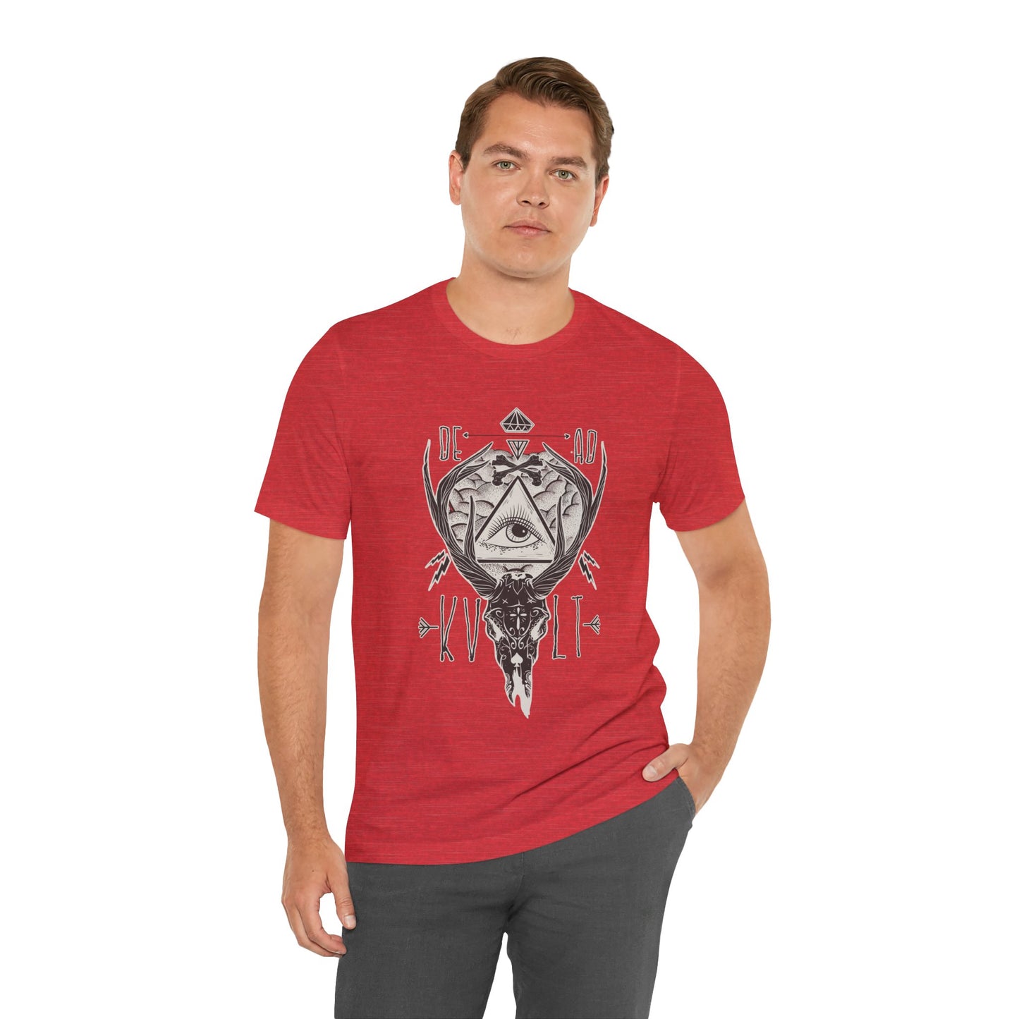 Dead Kvlt T-shirt, Eye T-shirt, Skull Shirt, Heavy Metal Shirt, Motorcycle T-Shirt, Scary Shirt, Horror Shirt, Rockers T-shirt,