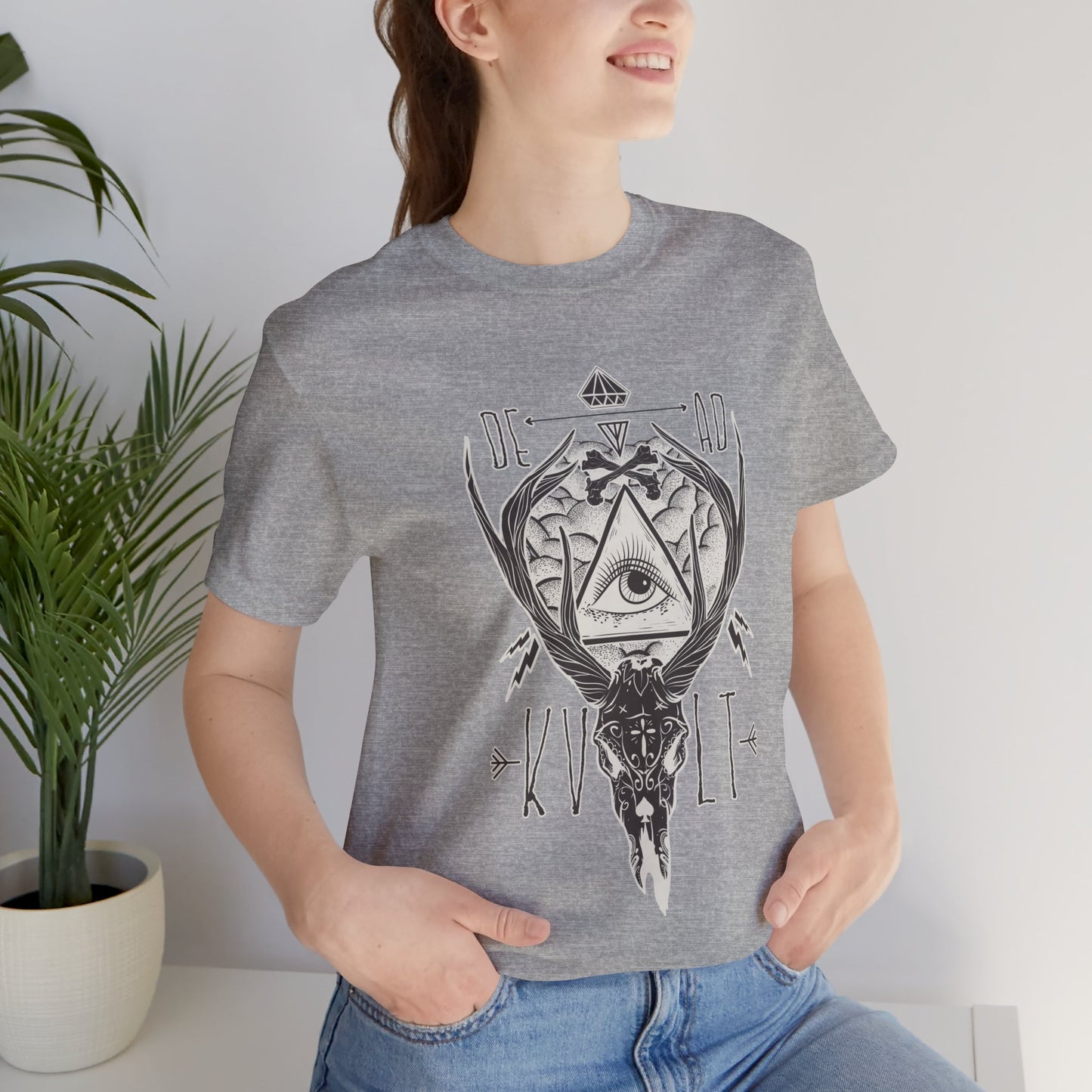 Dead Kvlt T-shirt, Eye T-shirt, Skull Shirt, Heavy Metal Shirt, Motorcycle T-Shirt, Scary Shirt, Horror Shirt, Rockers T-shirt,