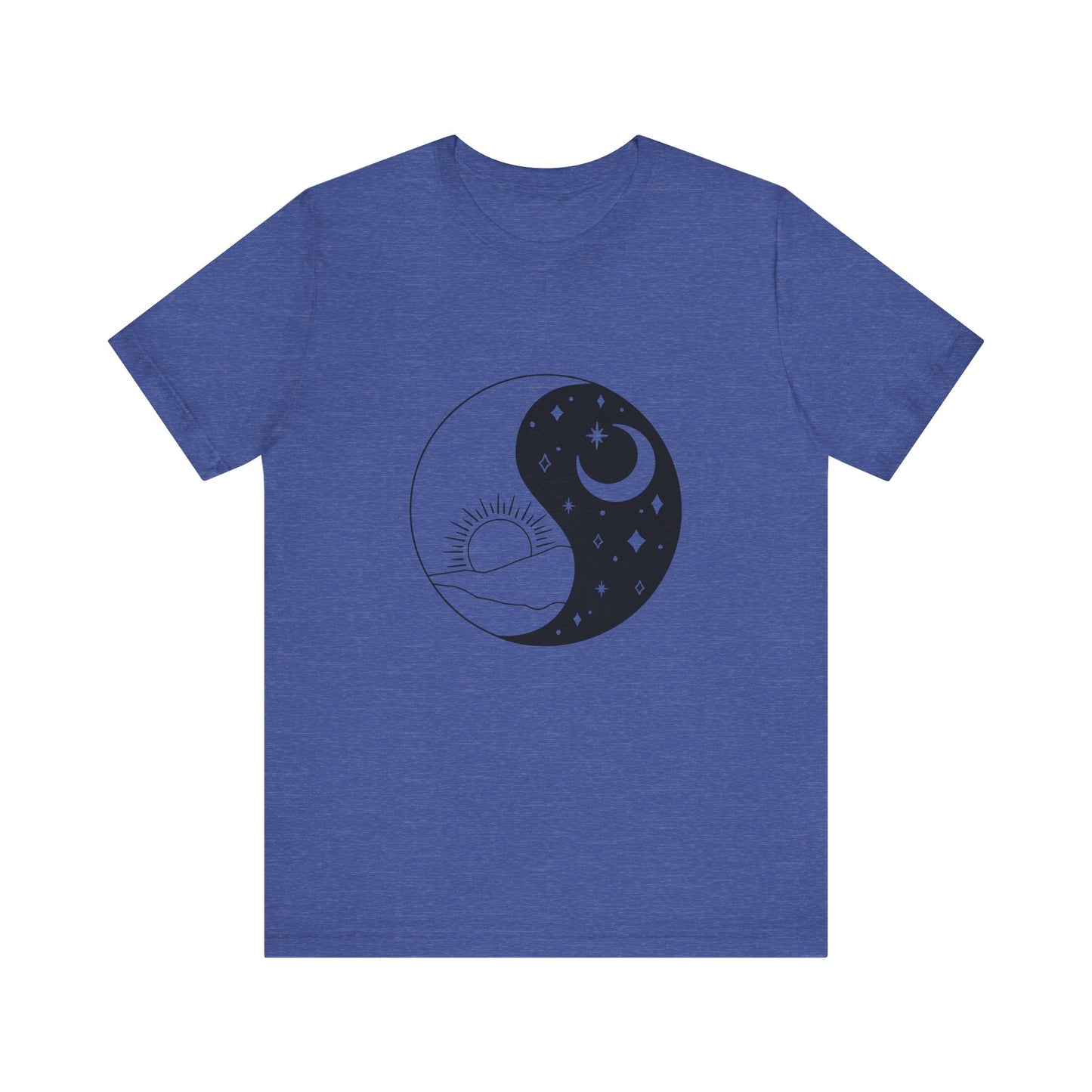 Ying Yang T-shirt, Sun and Moon Shirt, Mystical Shirt, Boho T-shirt, Mystics Shirt, Bohemian T-shirt, Gift Shirt for Her