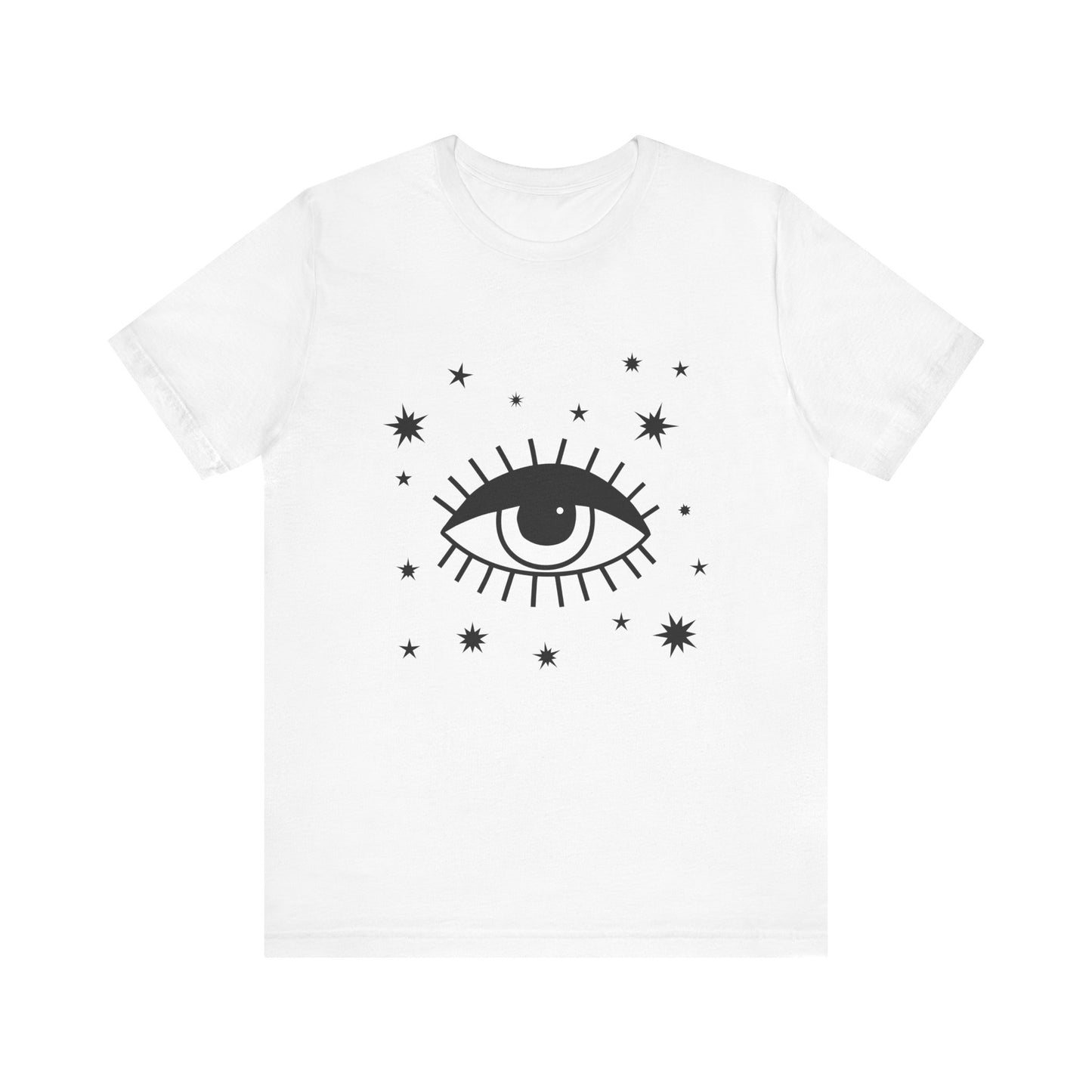 Mystical Shirt, Third Eye T-shirt, Boho T-shirt, Stars T-Shirt, Bohemian T-shirt, Astrologic Shirt, Gift for Her