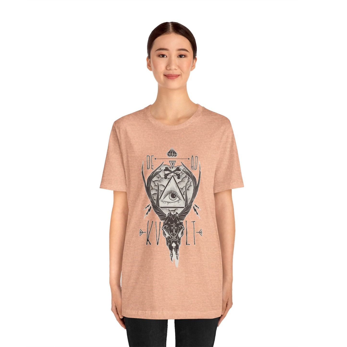 Dead Kvlt T-shirt, Eye T-shirt, Skull Shirt, Heavy Metal Shirt, Motorcycle T-Shirt, Scary Shirt, Horror Shirt, Rockers T-shirt,