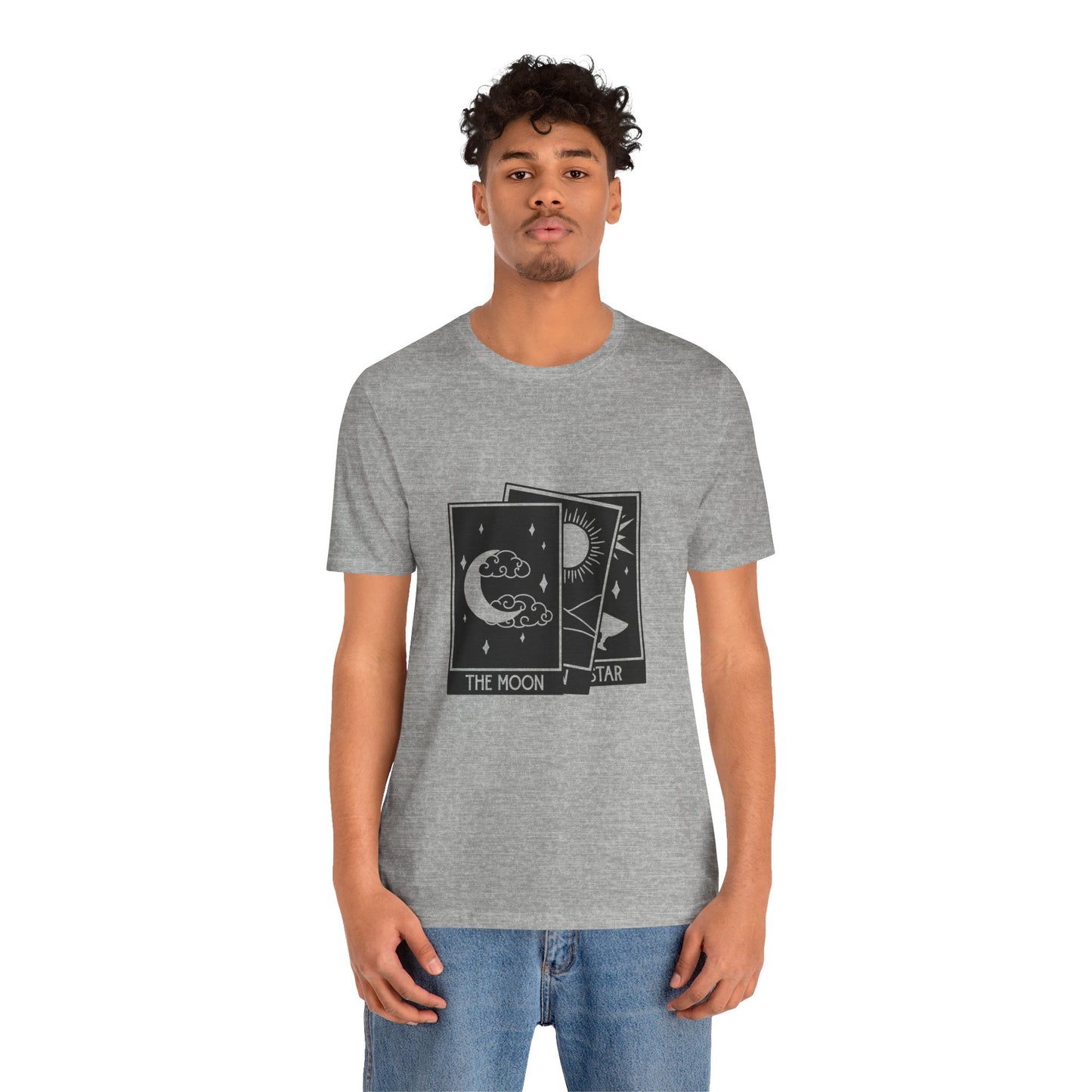 Tarot Stack T-shirt, Astrology Shirt, Mystical Shirt, Boho T-shirt, Moon Stars Sun T-Shirt, Mystic Shirt Gift for Her