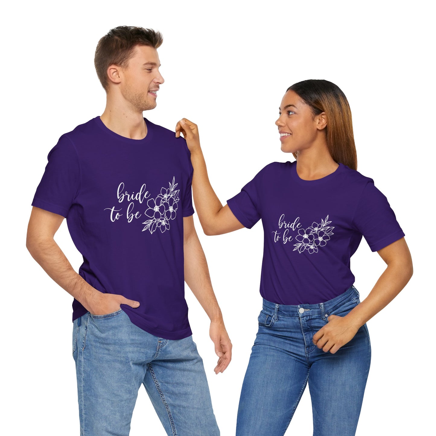 Bride to Be T-shirt, Wedding Shirt, Floral Shirt, Bride Tee, Bachelorette Shirt, Gift Shirt for Bride, Bridal Shower Shirt