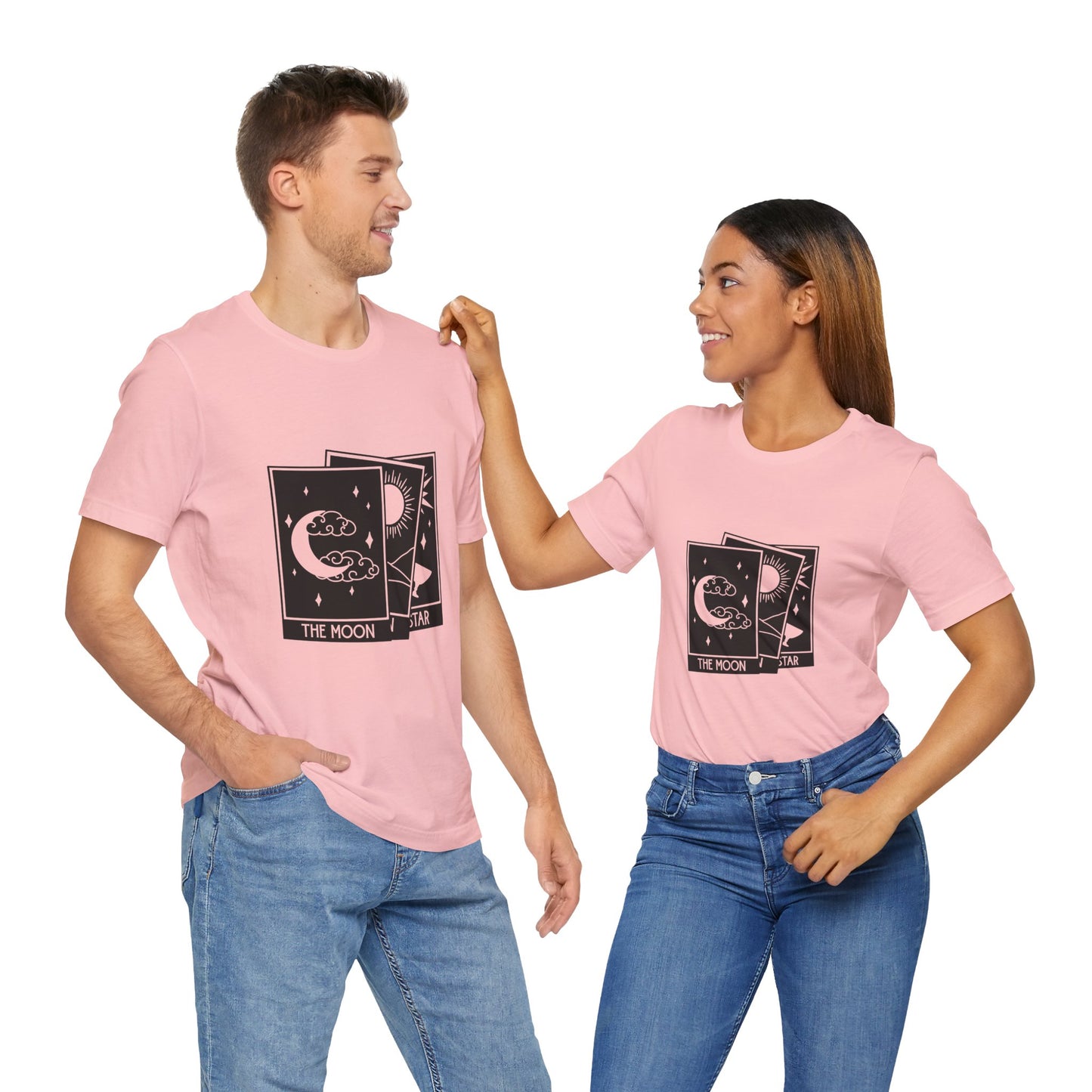 Tarot Stack T-shirt, Astrology Shirt, Mystical Shirt, Boho T-shirt, Moon Stars Sun T-Shirt, Mystic Shirt Gift for Her