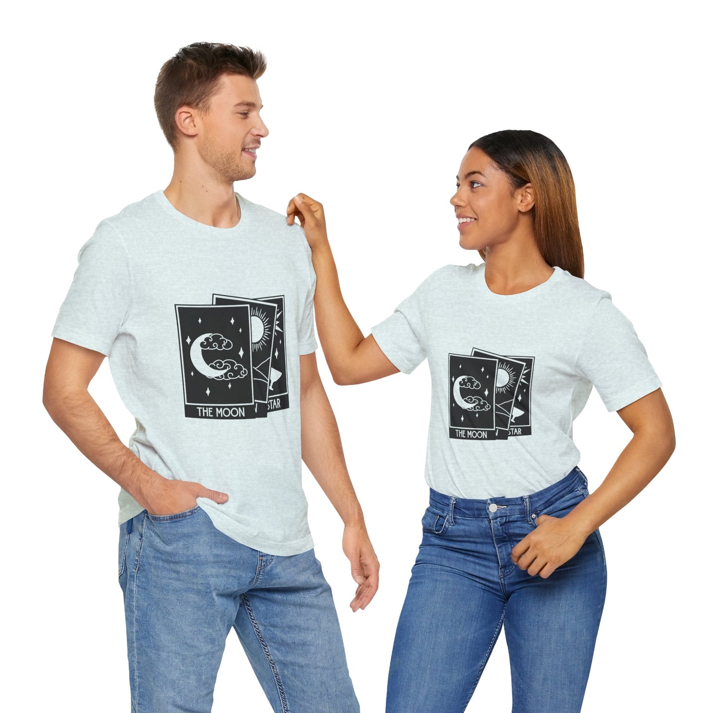 Tarot Stack T-shirt, Astrology Shirt, Mystical Shirt, Boho T-shirt, Moon Stars Sun T-Shirt, Mystic Shirt Gift for Her