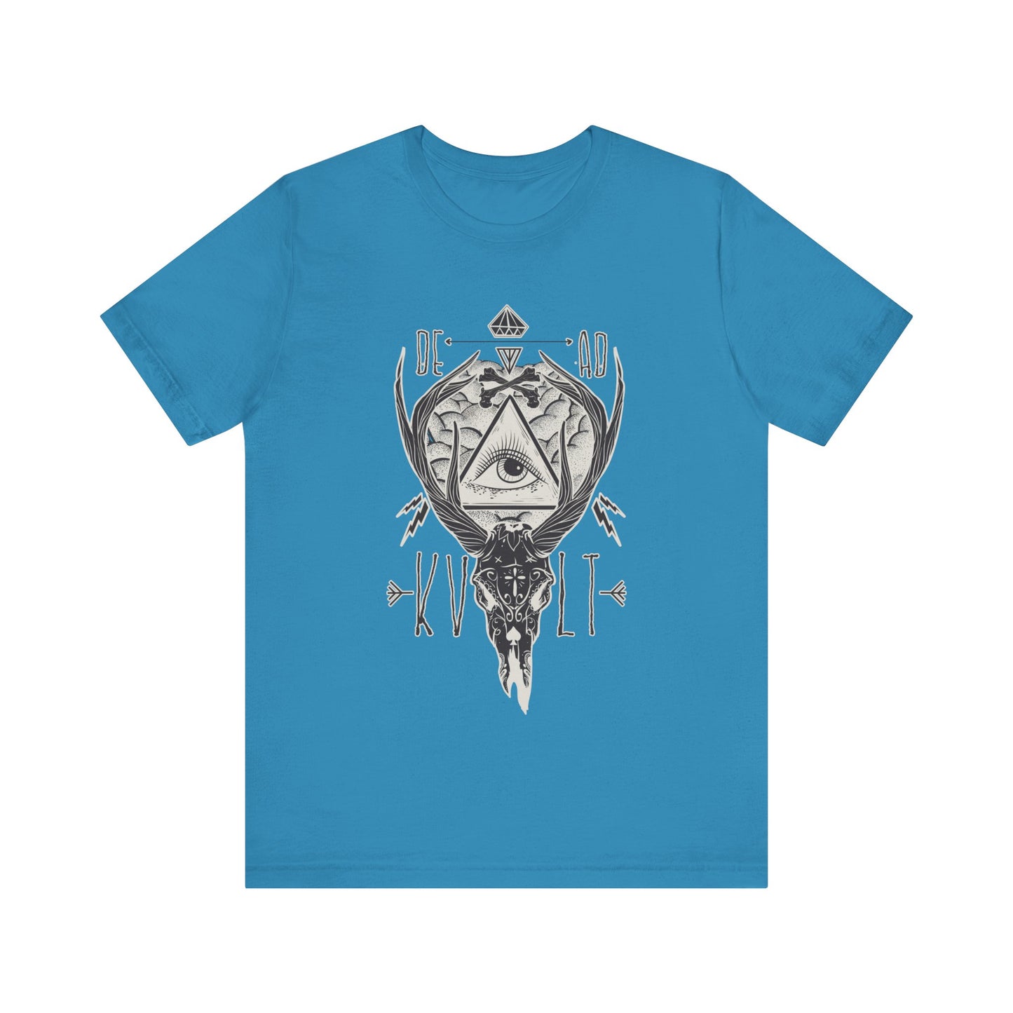 Dead Kvlt T-shirt, Eye T-shirt, Skull Shirt, Heavy Metal Shirt, Motorcycle T-Shirt, Scary Shirt, Horror Shirt, Rockers T-shirt,