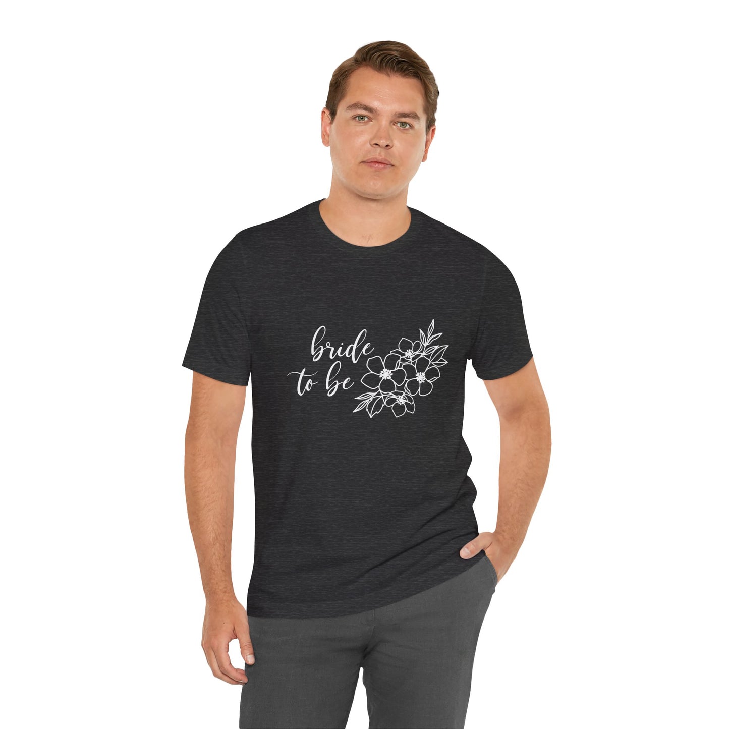 Bride to Be T-shirt, Wedding Shirt, Floral Shirt, Bride Tee, Bachelorette Shirt, Gift Shirt for Bride, Bridal Shower Shirt