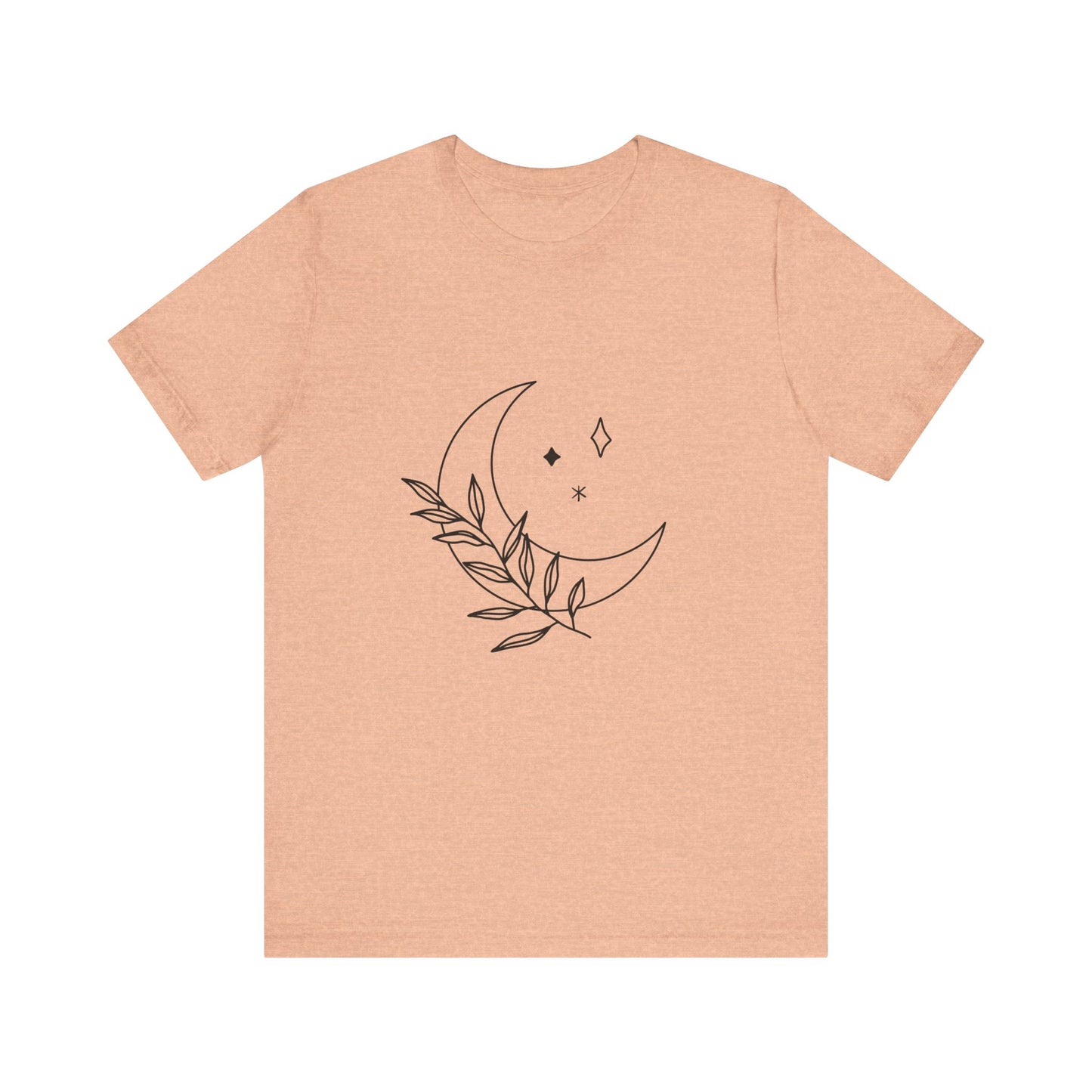 Moon Branch T-shirt, Mystical Shirt, Mystic Tee, Boho T-shirt, Bohemian T-shirt, Moon and Stars T-Shirt, Gift for Her