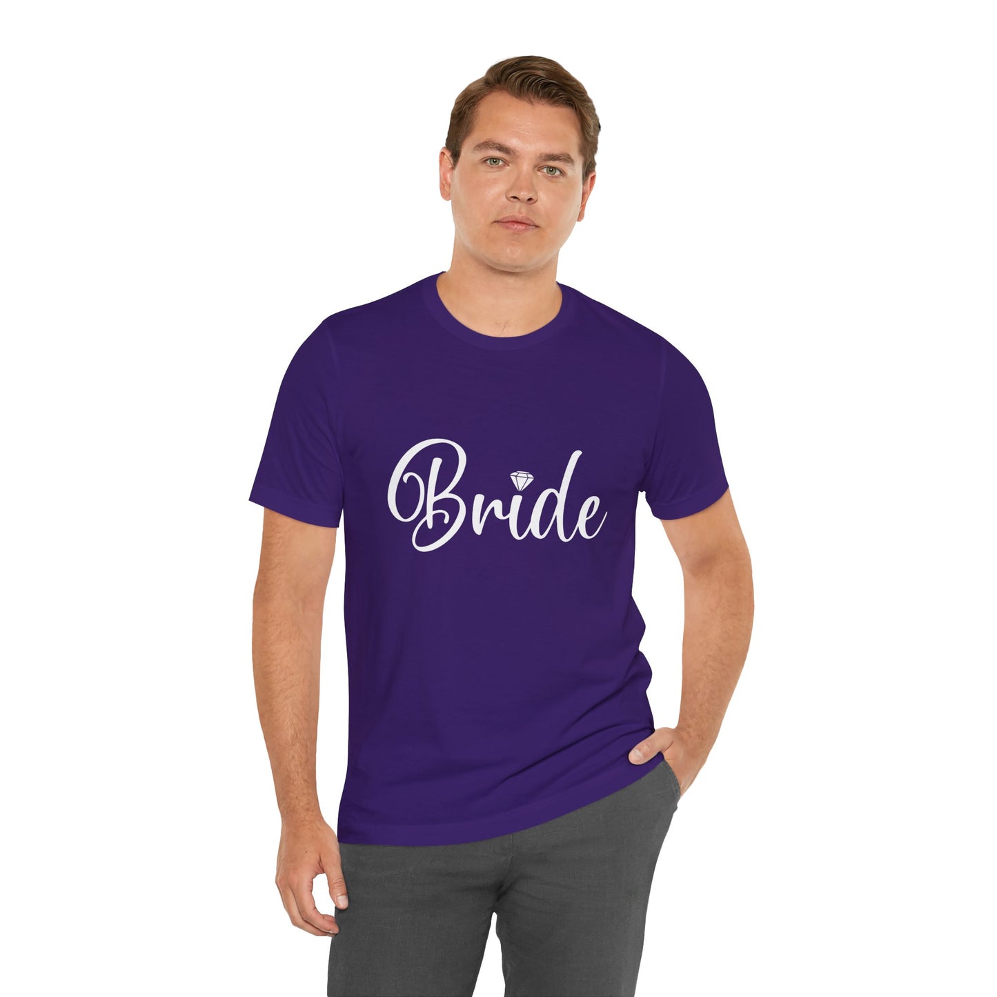 Bride T-shirt, Wedding Shirt, Bride Tee, Bridal Shower, Diamond T-shirt, Gift Shirt for Bride, Bachelorette Party Shirt, Hen Night Top