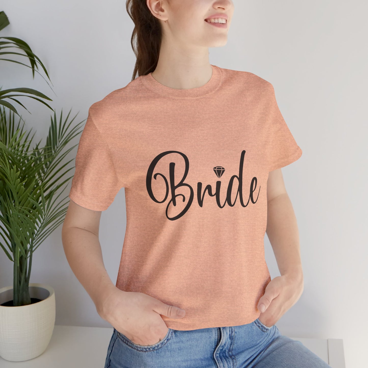 Bride T-shirt, Wedding Shirt, Bride Tee, Bridal Shower, Diamond T-shirt, Gift Shirt for Bride, Bachelorette Party Shirt, Hen Night Top