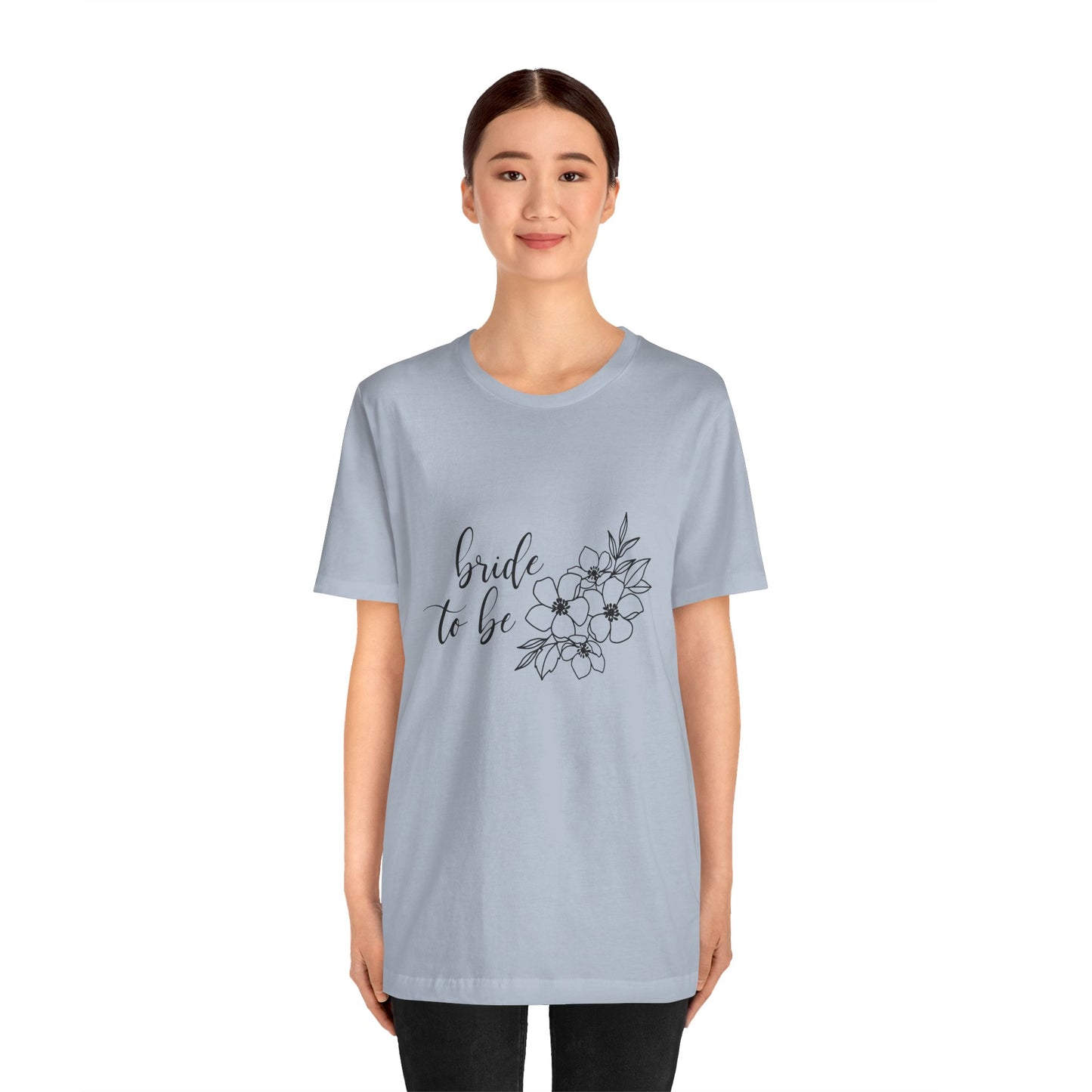 Bride to Be T-shirt, Wedding Shirt, Floral Shirt, Bride Tee, Bachelorette Shirt, Gift Shirt for Bride, Bridal Shower Shirt