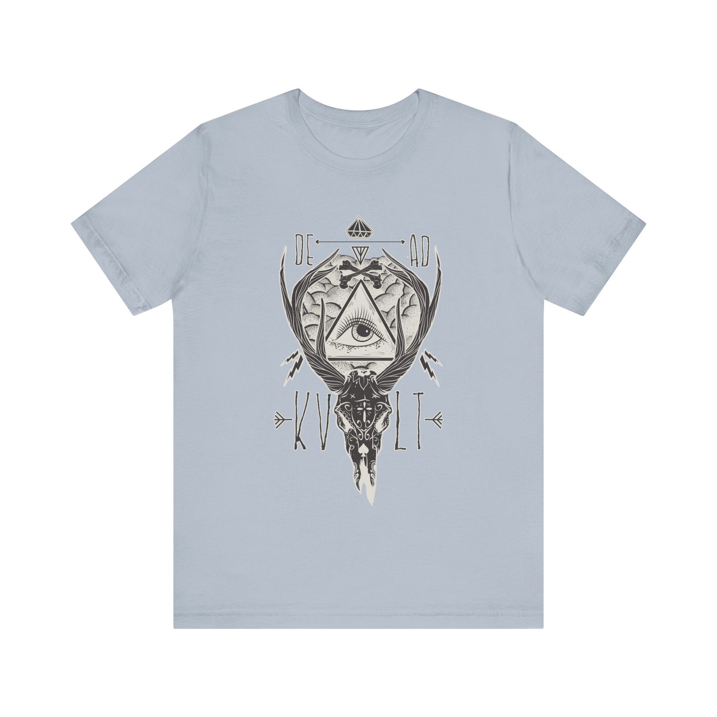 Dead Kvlt T-shirt, Eye T-shirt, Skull Shirt, Heavy Metal Shirt, Motorcycle T-Shirt, Scary Shirt, Horror Shirt, Rockers T-shirt,