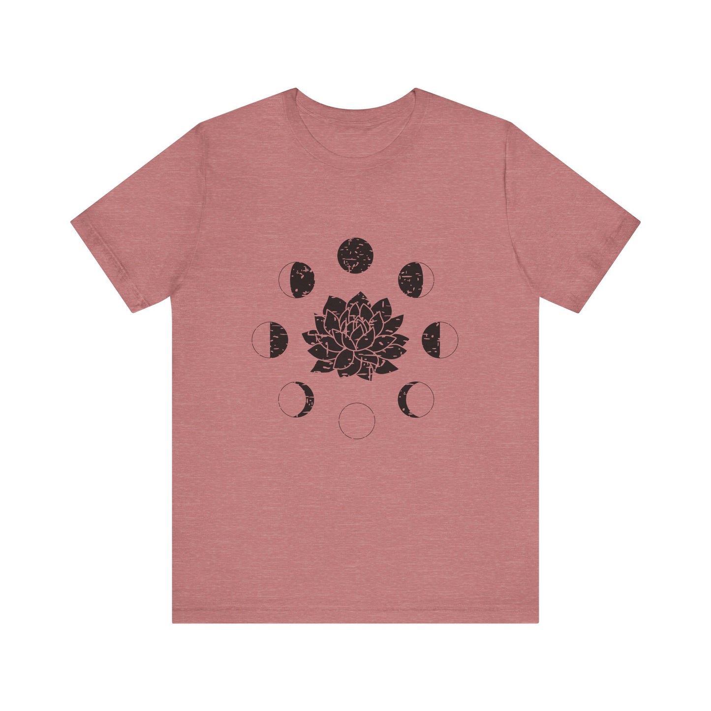 Lotus Moon Phase T-shirt, Boho T-shirt, Grunge Shirt, Inspirational T-shirt, Bohemian T-shirt, Moon and Stars T-Shirt, Gift for Her