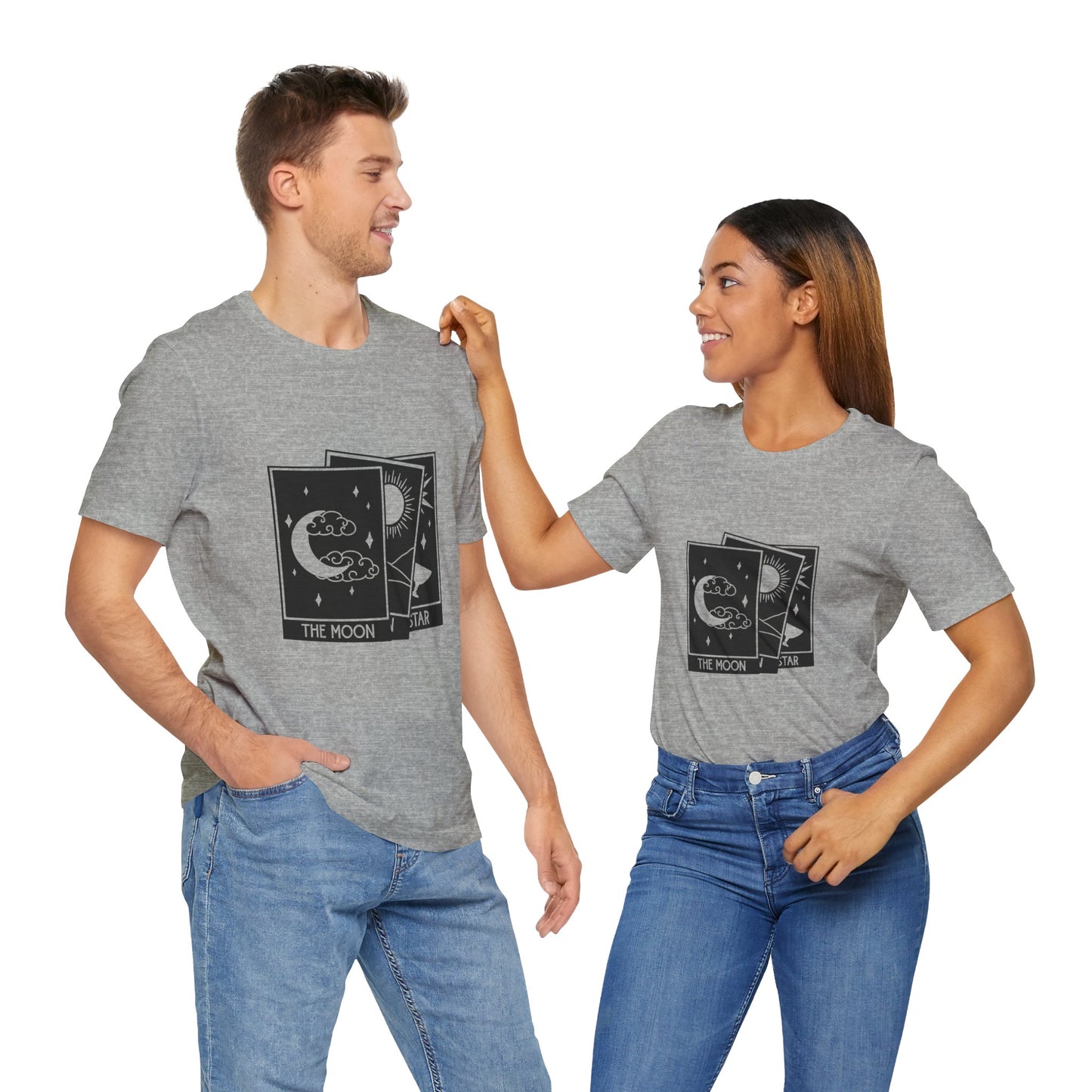 Tarot Stack T-shirt, Astrology Shirt, Mystical Shirt, Boho T-shirt, Moon Stars Sun T-Shirt, Mystic Shirt Gift for Her