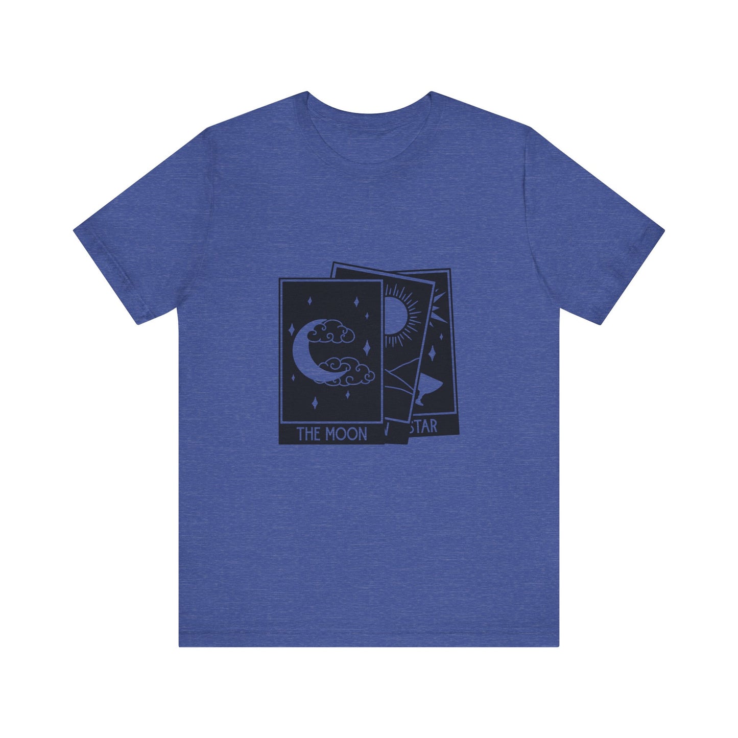 Tarot Stack T-shirt, Astrology Shirt, Mystical Shirt, Boho T-shirt, Moon Stars Sun T-Shirt, Mystic Shirt Gift for Her