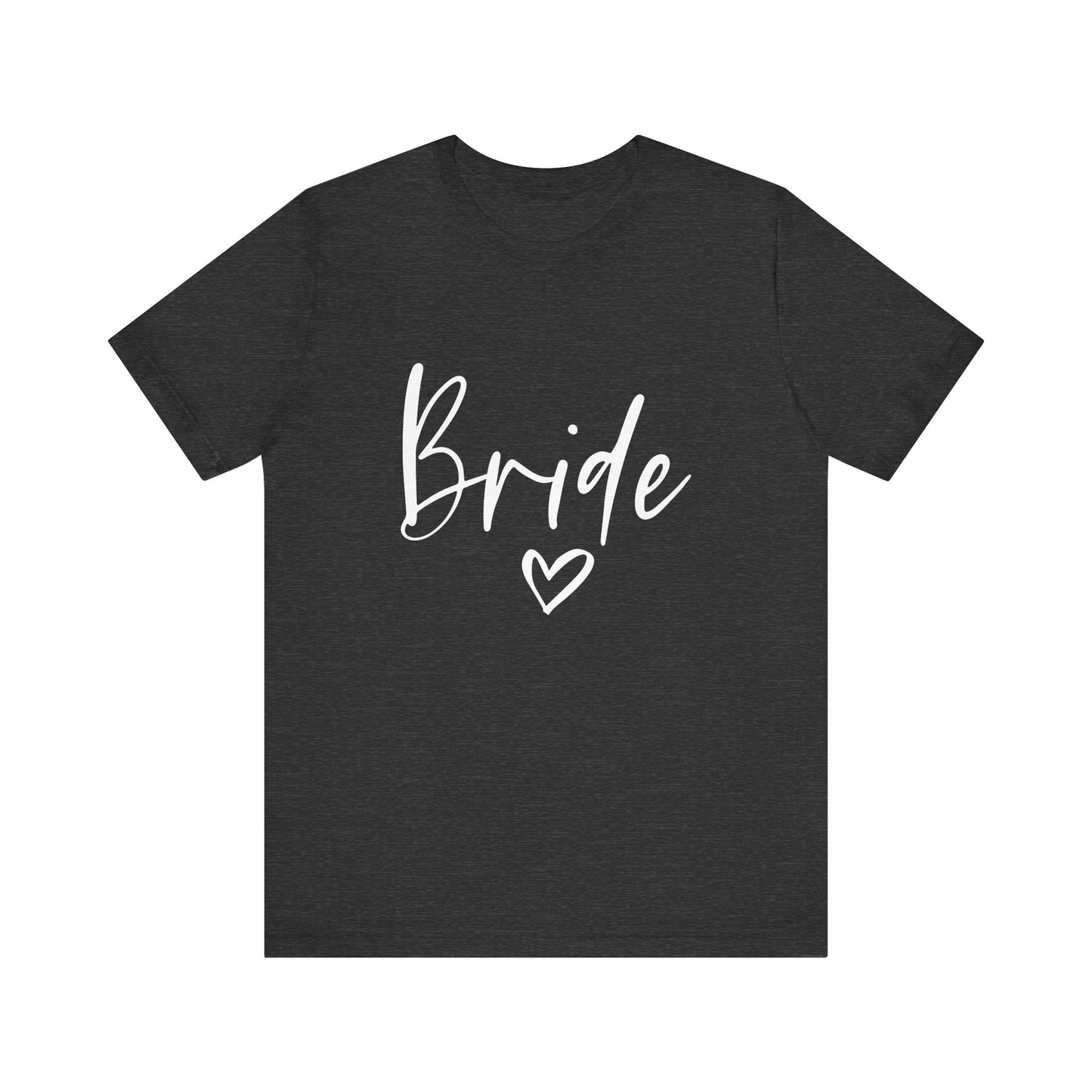 Bride T-shirt, Wedding Shirt, Bride Tee, Bridal Shower, Heart T-shirt, Bachelorette Party Shirt, Hen Night Top, Gift Shirt for Bride