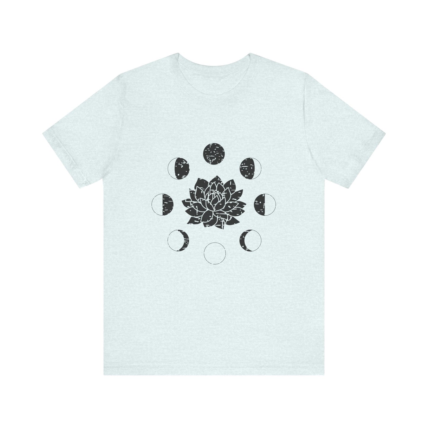 Lotus Moon Phase T-shirt, Boho T-shirt, Grunge Shirt, Inspirational T-shirt, Bohemian T-shirt, Moon and Stars T-Shirt, Gift for Her