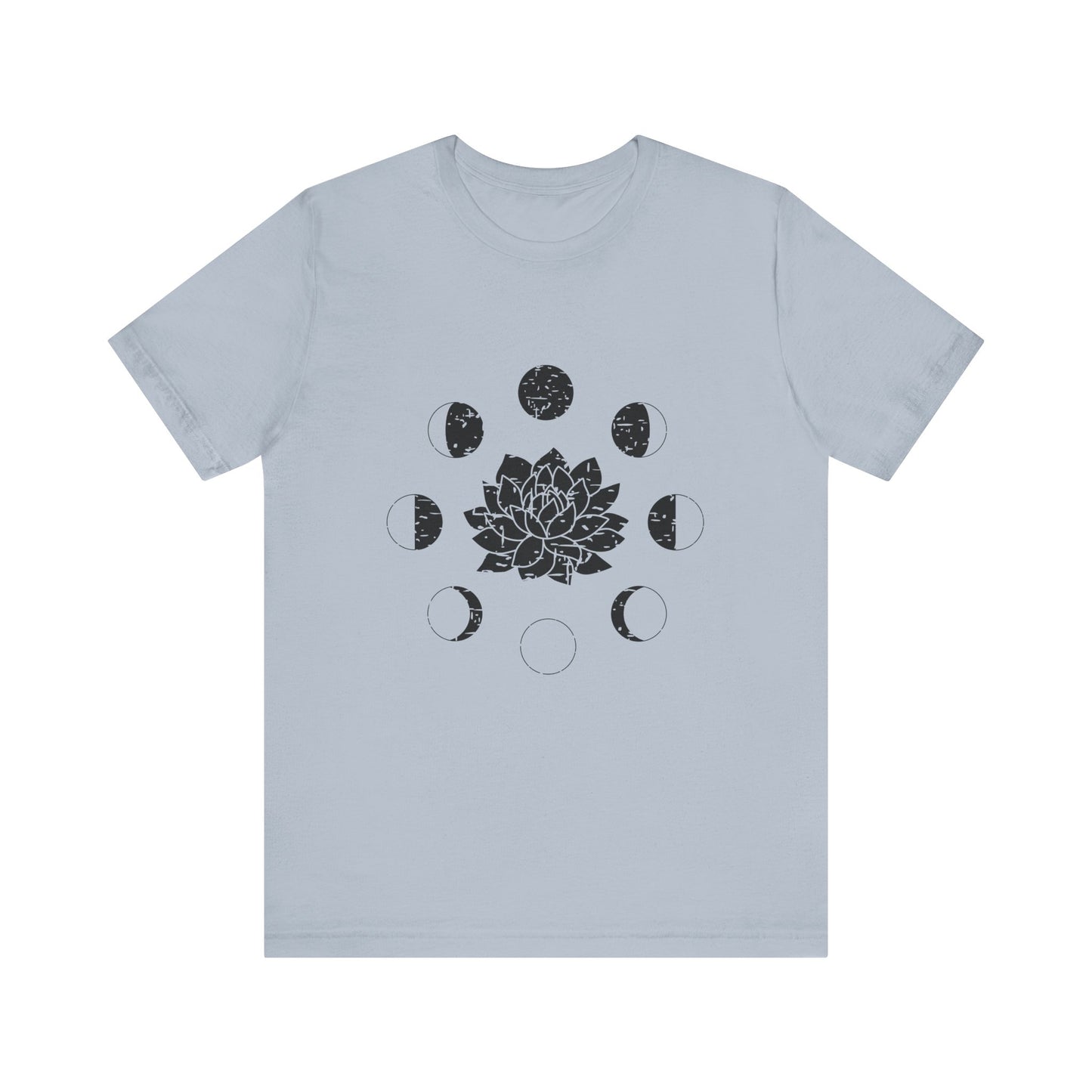Lotus Moon Phase T-shirt, Boho T-shirt, Grunge Shirt, Inspirational T-shirt, Bohemian T-shirt, Moon and Stars T-Shirt, Gift for Her