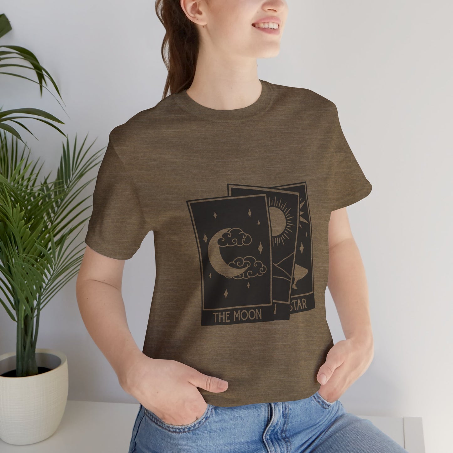Tarot Stack T-shirt, Astrology Shirt, Mystical Shirt, Boho T-shirt, Moon Stars Sun T-Shirt, Mystic Shirt Gift for Her
