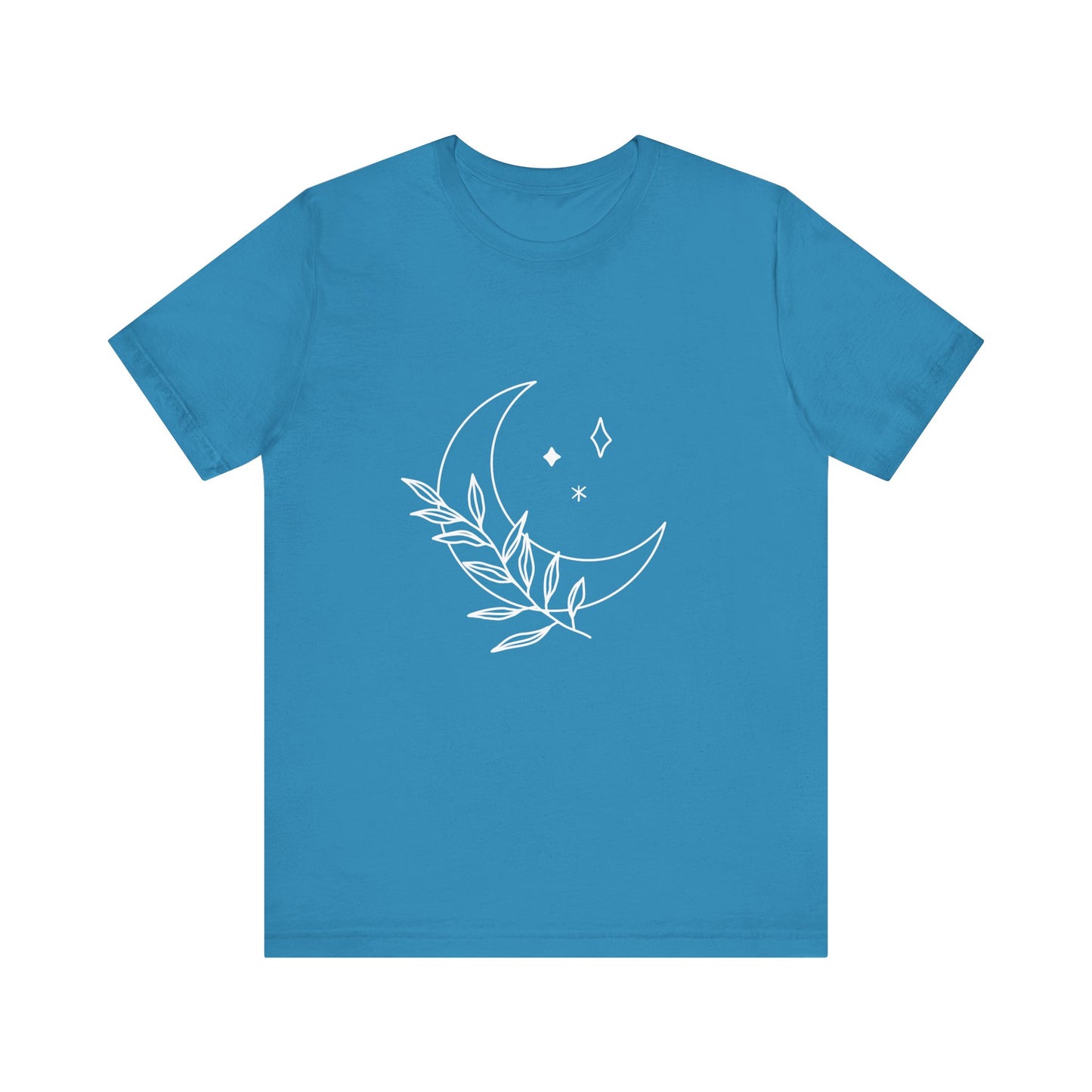 Moon Branch T-shirt, Mystical Shirt, Mystic Tee, Boho T-shirt, Bohemian T-shirt, Moon and Stars T-Shirt, Gift for Her