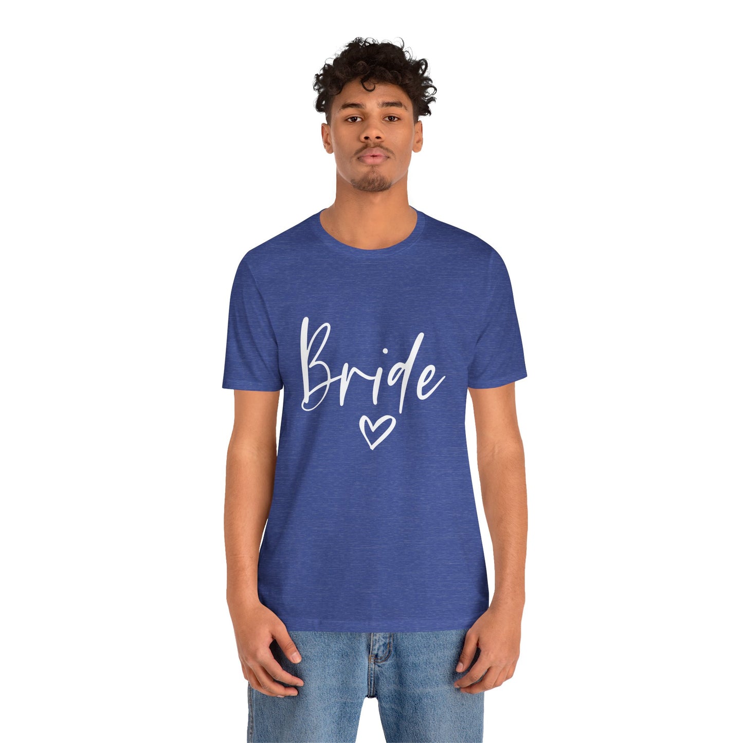 Bride T-shirt, Wedding Shirt, Bride Tee, Bridal Shower, Heart T-shirt, Bachelorette Party Shirt, Hen Night Top, Gift Shirt for Bride