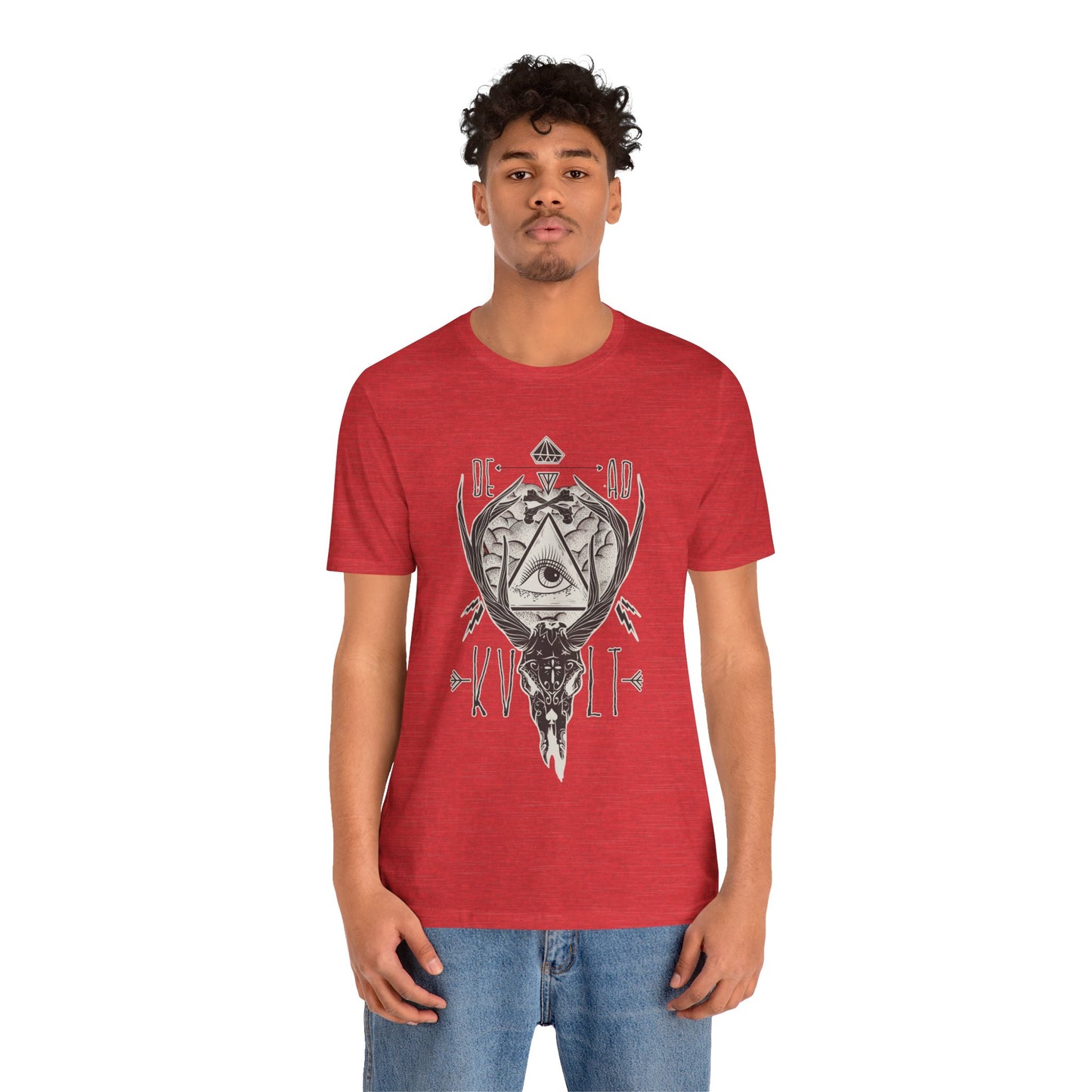 Dead Kvlt T-shirt, Eye T-shirt, Skull Shirt, Heavy Metal Shirt, Motorcycle T-Shirt, Scary Shirt, Horror Shirt, Rockers T-shirt,