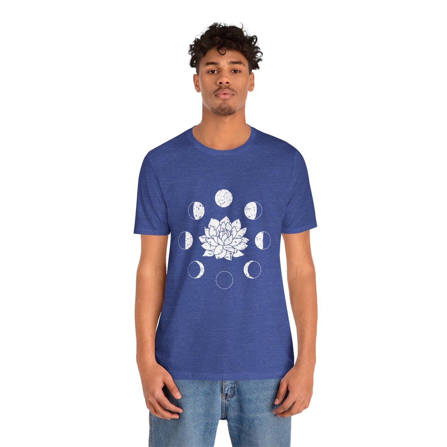 Lotus Moon Phase T-shirt, Boho T-shirt, Grunge Shirt, Inspirational T-shirt, Bohemian T-shirt, Moon and Stars T-Shirt, Gift for Her