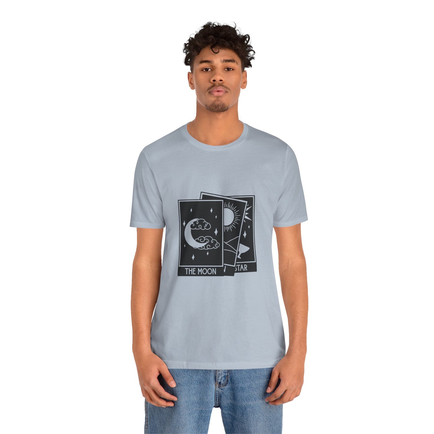 Tarot Stack T-shirt, Astrology Shirt, Mystical Shirt, Boho T-shirt, Moon Stars Sun T-Shirt, Mystic Shirt Gift for Her