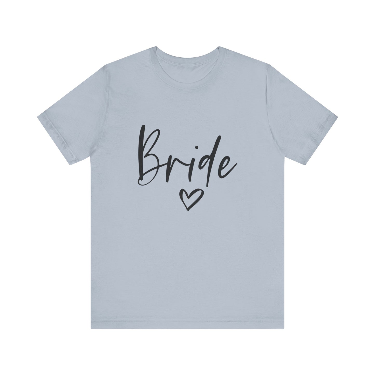 Bride T-shirt, Wedding Shirt, Bride Tee, Bridal Shower, Heart T-shirt, Bachelorette Party Shirt, Hen Night Top, Gift Shirt for Bride