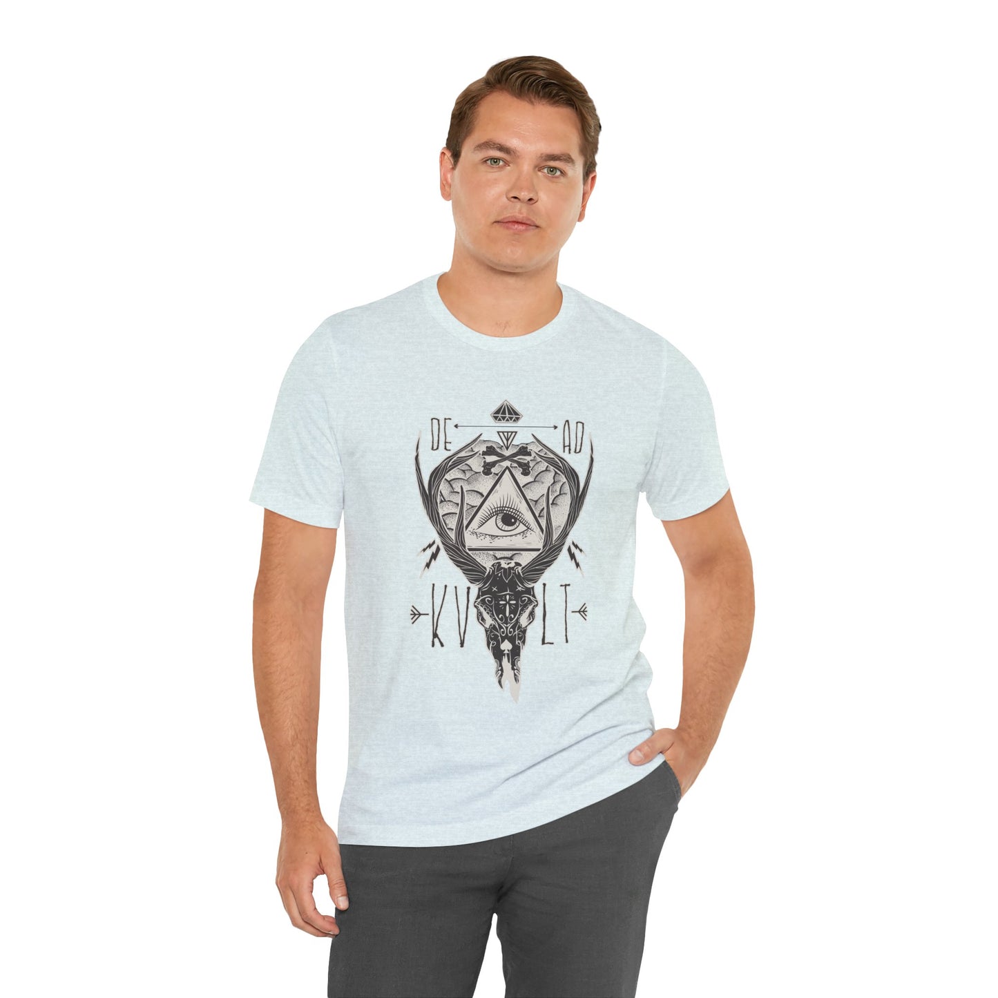 Dead Kvlt T-shirt, Eye T-shirt, Skull Shirt, Heavy Metal Shirt, Motorcycle T-Shirt, Scary Shirt, Horror Shirt, Rockers T-shirt,