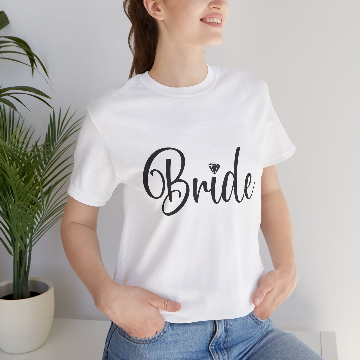 Bride T-shirt, Wedding Shirt, Bride Tee, Bridal Shower, Diamond T-shirt, Gift Shirt for Bride, Bachelorette Party Shirt, Hen Night Top