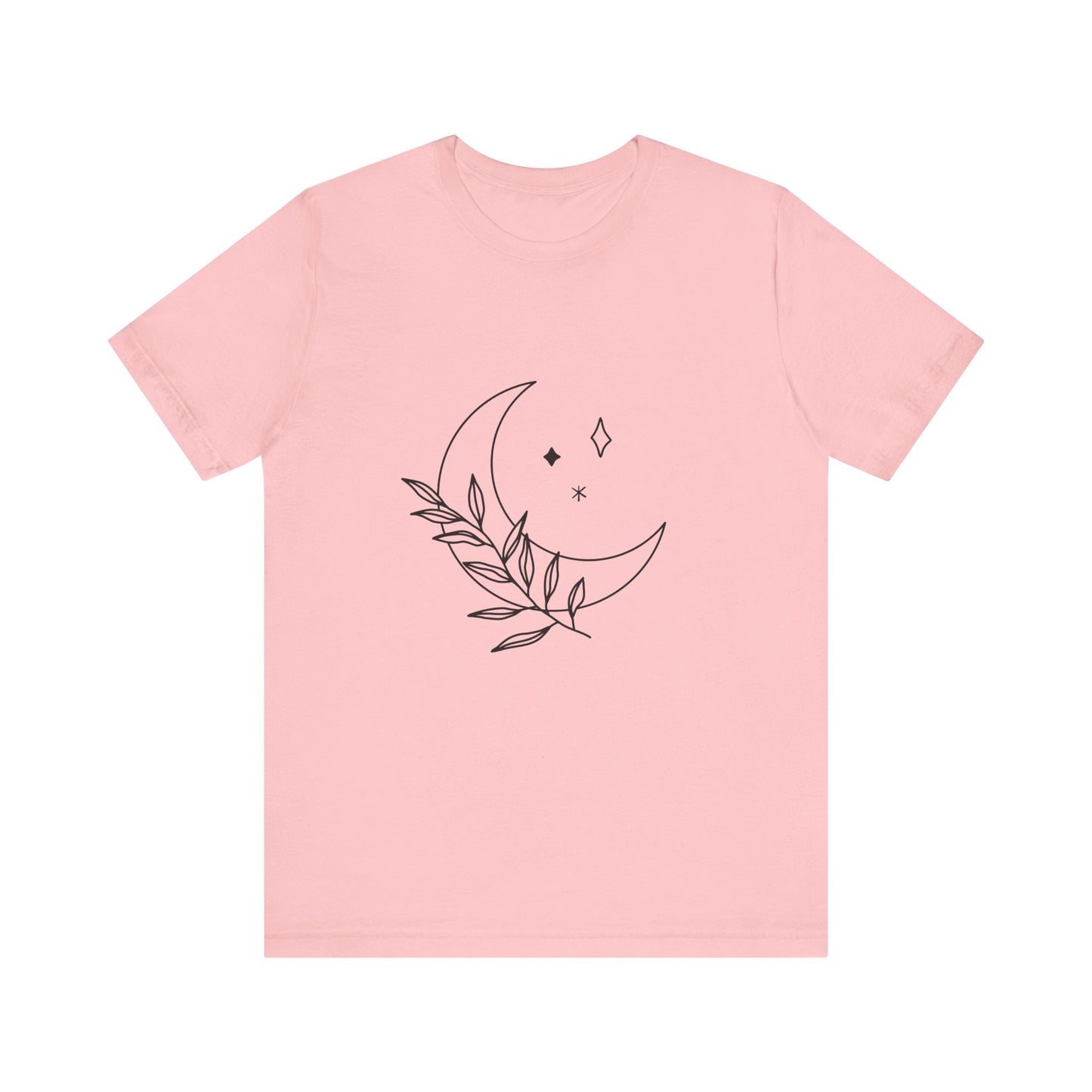 Moon Branch T-shirt, Mystical Shirt, Mystic Tee, Boho T-shirt, Bohemian T-shirt, Moon and Stars T-Shirt, Gift for Her