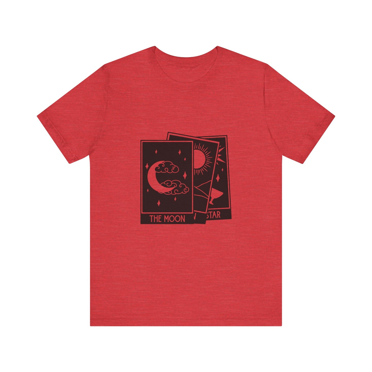 Tarot Stack T-shirt, Astrology Shirt, Mystical Shirt, Boho T-shirt, Moon Stars Sun T-Shirt, Mystic Shirt Gift for Her